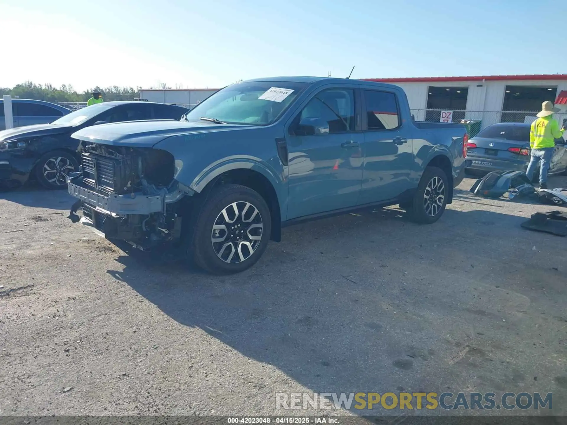 2 Photograph of a damaged car 3FTTW8E36PRB01244 FORD MAVERICK 2023