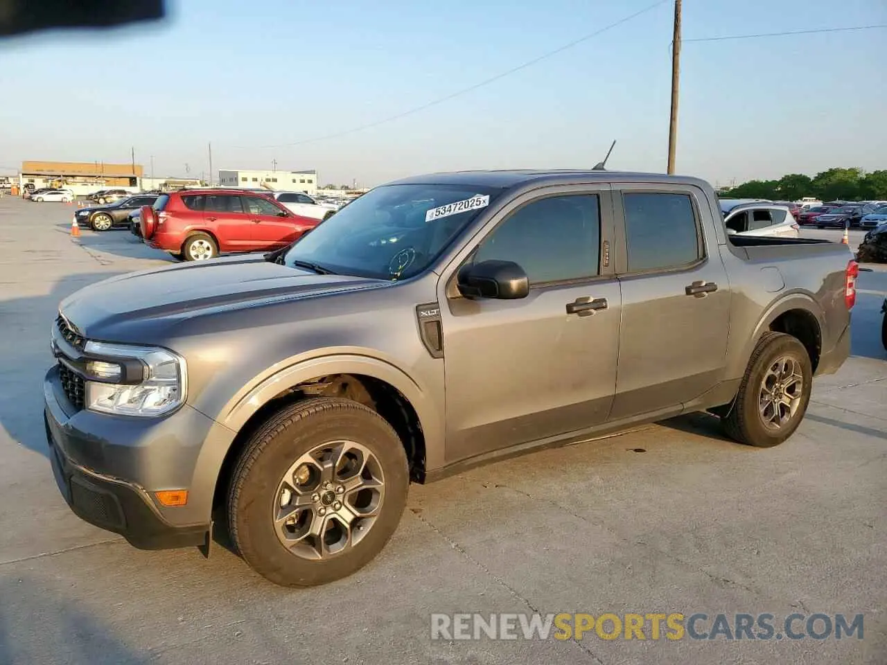 1 Photograph of a damaged car 3FTTW8E38PRA33349 FORD MAVERICK 2023