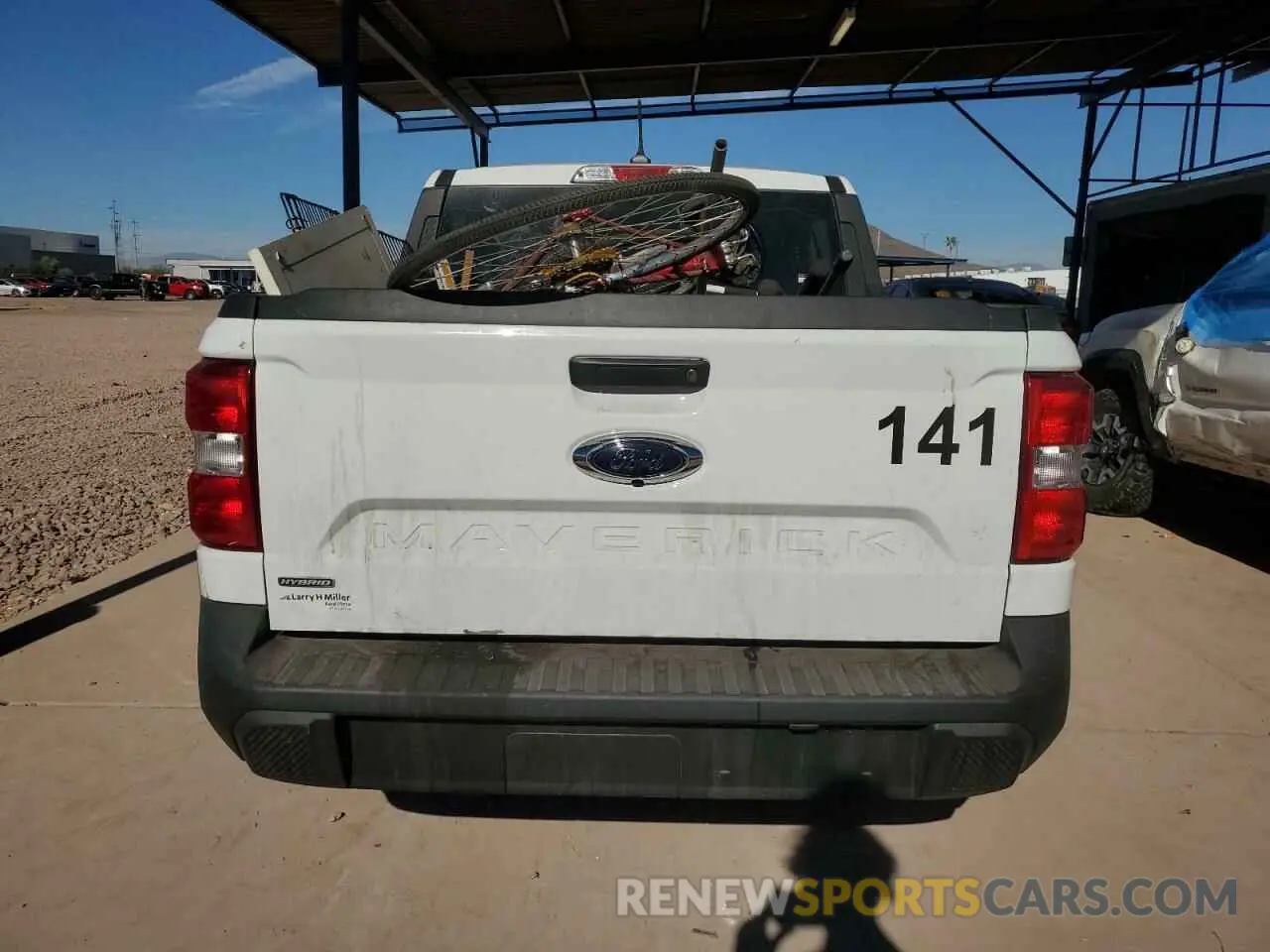 6 Photograph of a damaged car 3FTTW8E39PRA46675 FORD MAVERICK 2023