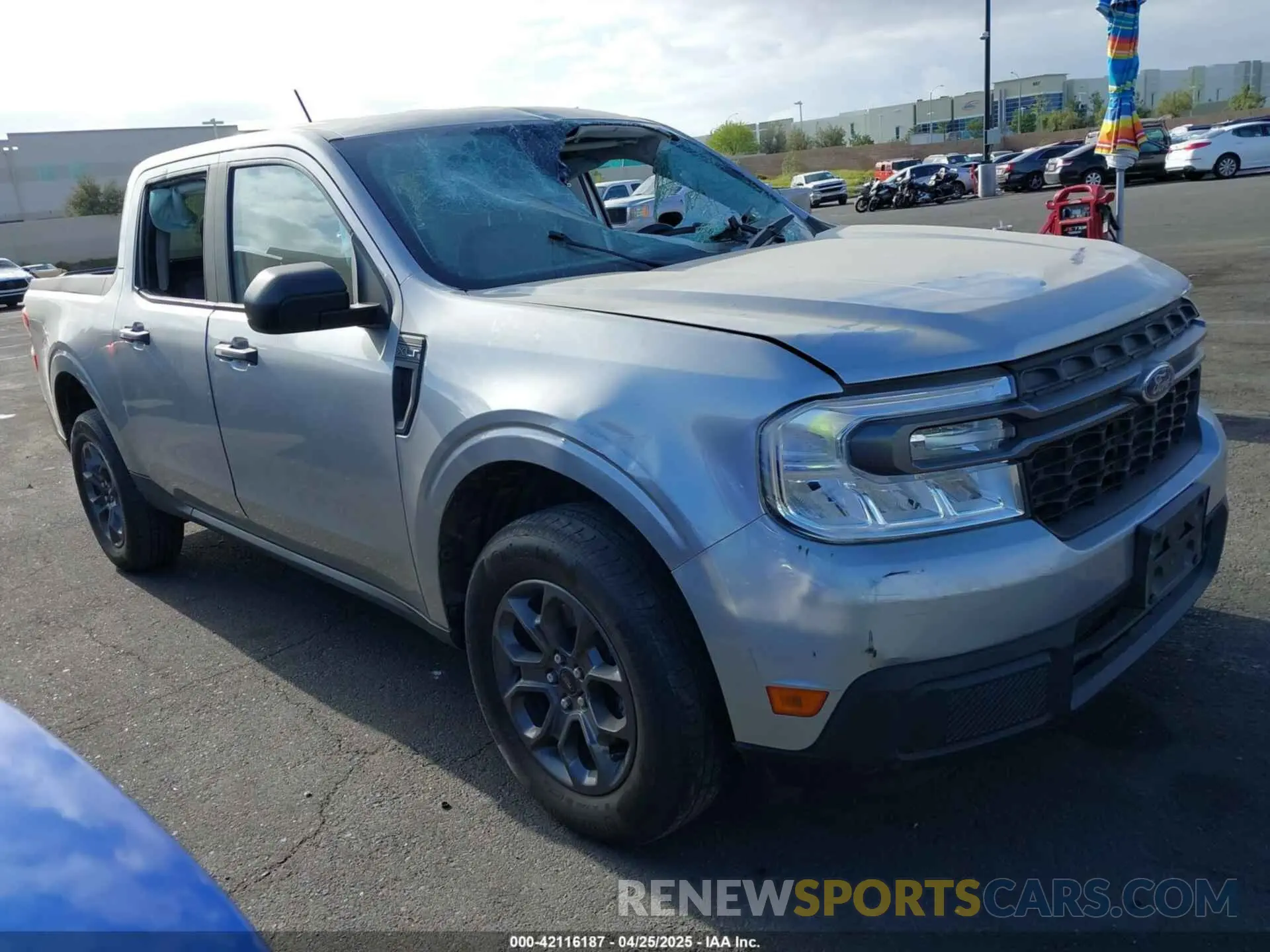 1 Photograph of a damaged car 3FTTW8E39PRA64657 FORD MAVERICK 2023