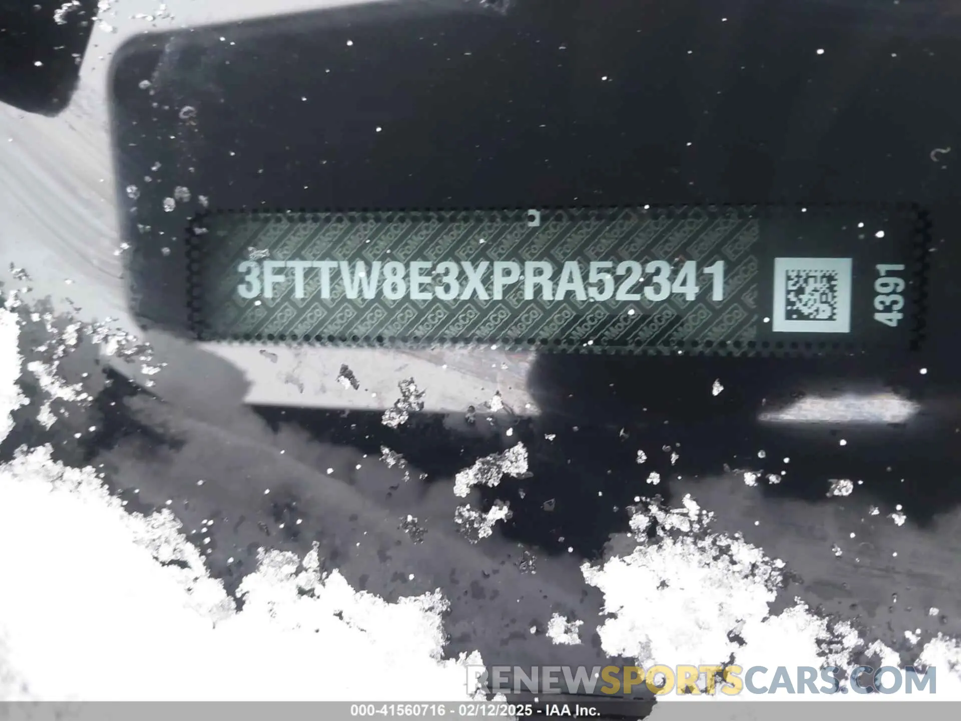 9 Photograph of a damaged car 3FTTW8E3XPRA52341 FORD MAVERICK 2023