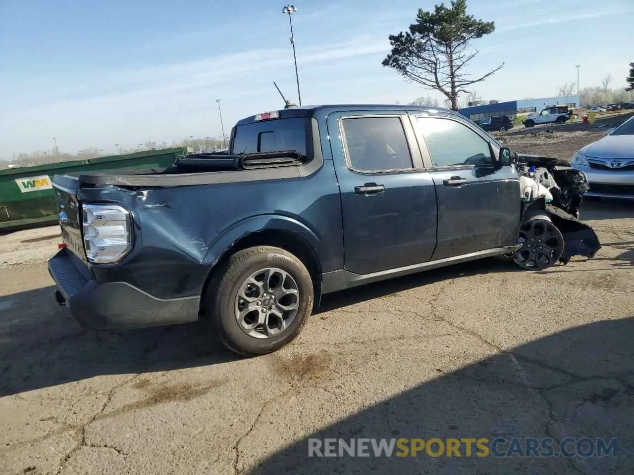 3 Photograph of a damaged car 3FTTW8E91PRA80940 FORD MAVERICK 2023