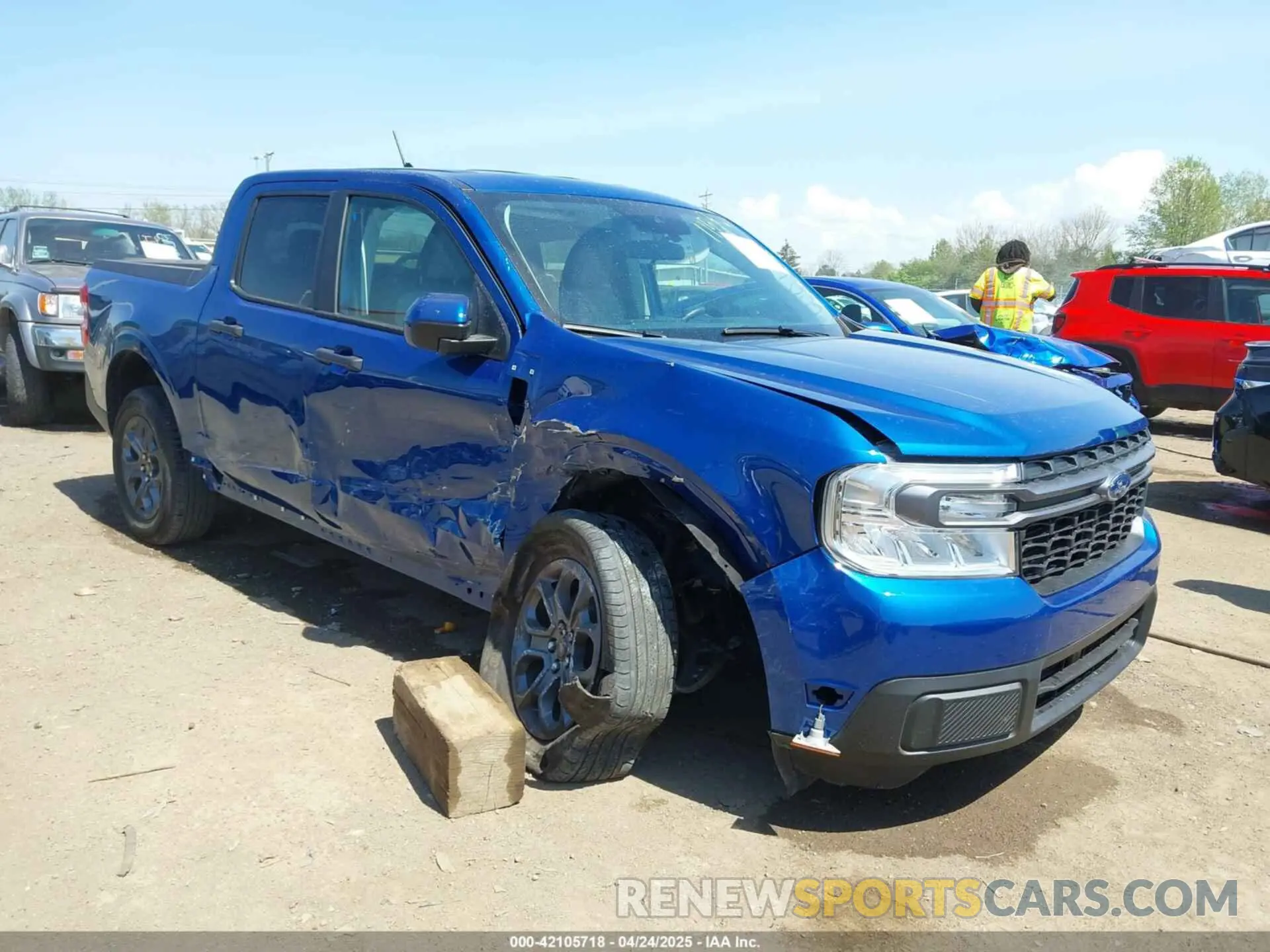 1 Photograph of a damaged car 3FTTW8E92PRA21153 FORD MAVERICK 2023