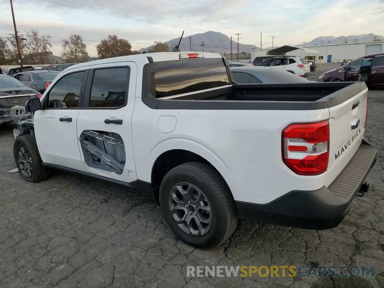 2 Photograph of a damaged car 3FTTW8E94PRA25687 FORD MAVERICK 2023