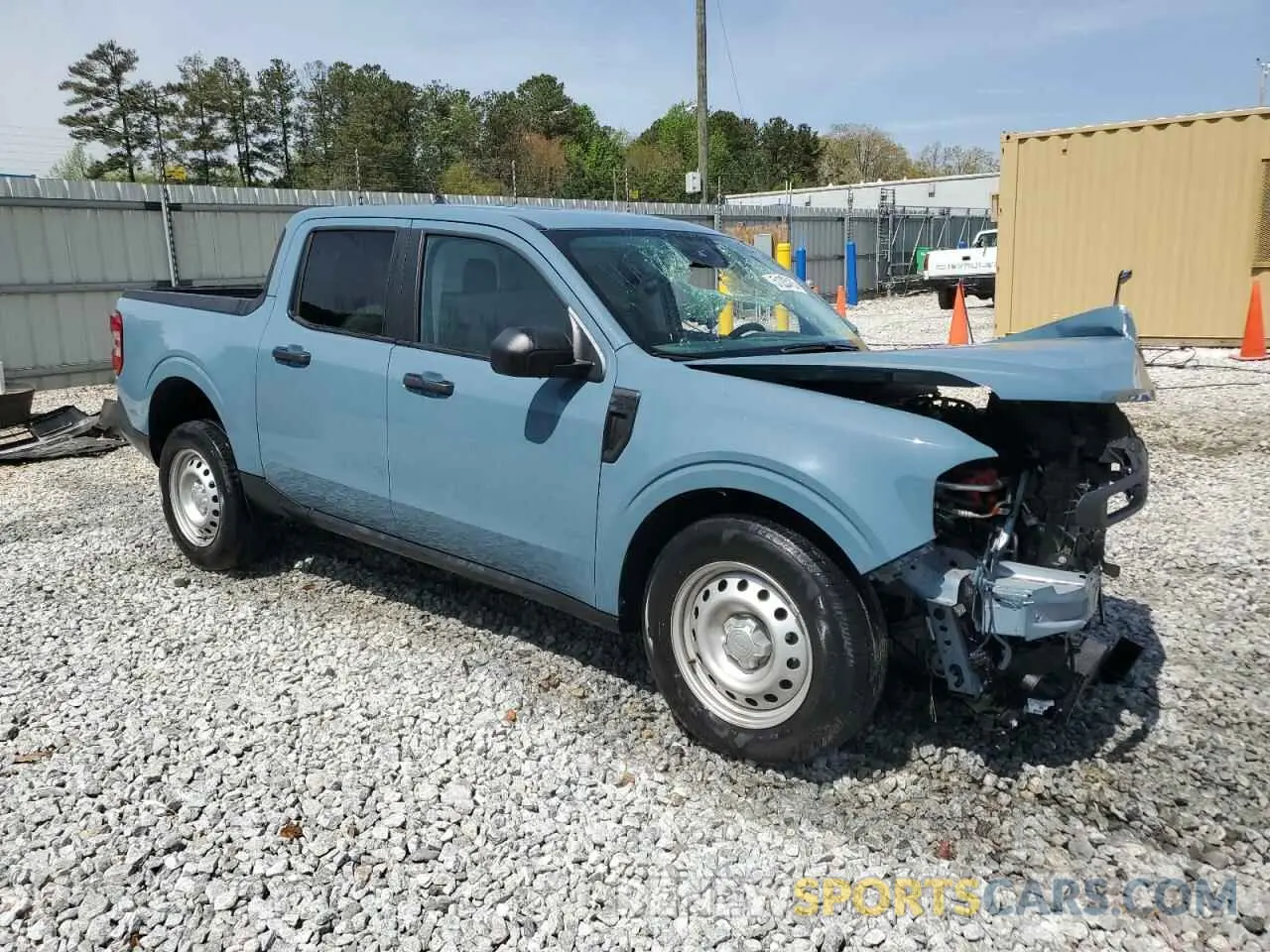 4 Photograph of a damaged car 3FTTW8E96PRA21351 FORD MAVERICK 2023