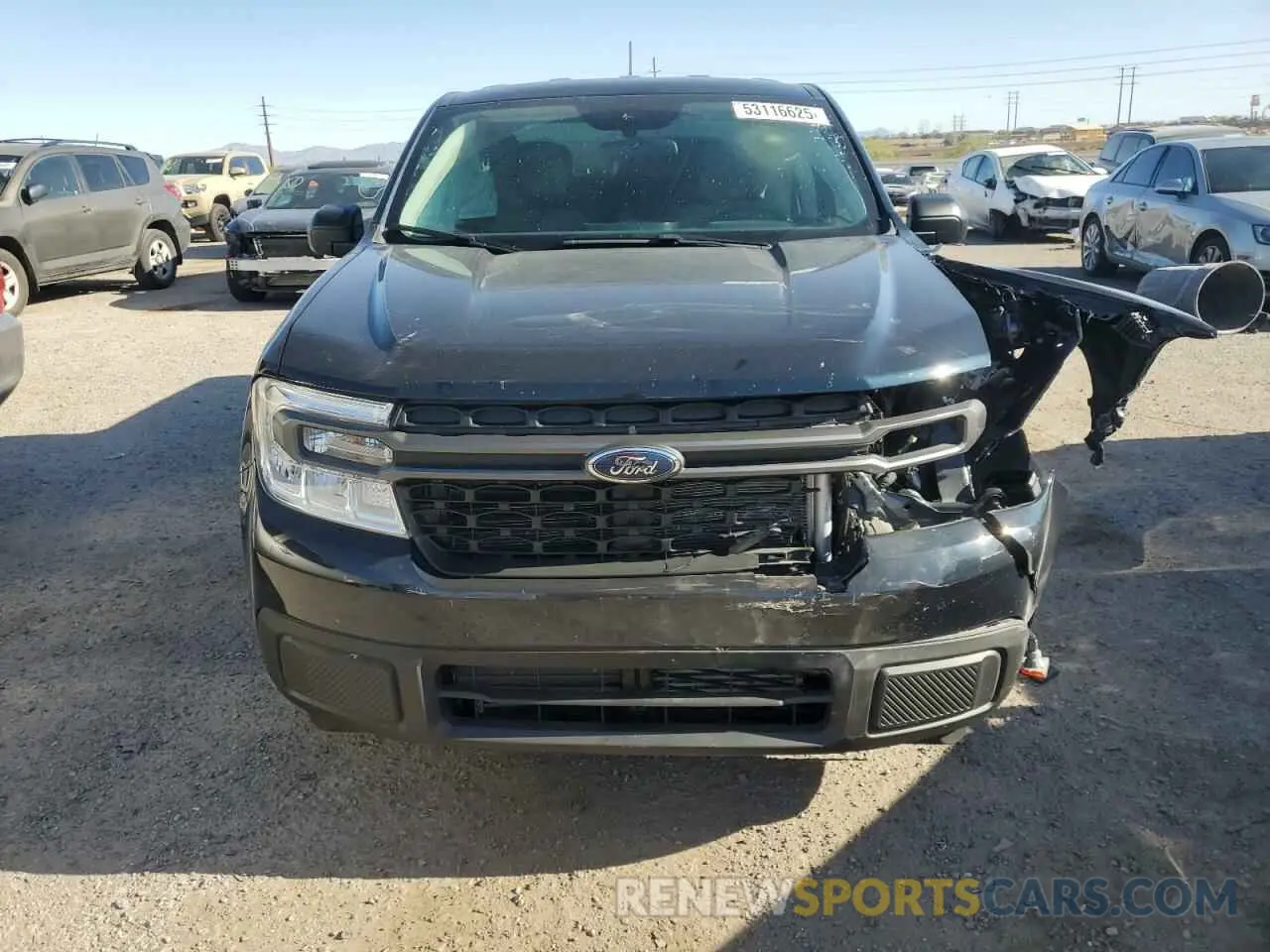 5 Photograph of a damaged car 3FTTW8E96PRA69772 FORD MAVERICK 2023