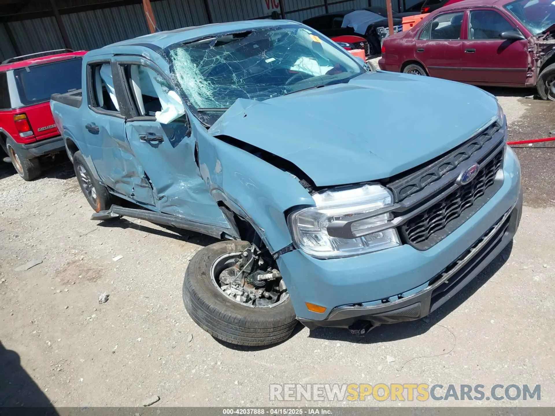 1 Photograph of a damaged car 3FTTW8E99PRA53842 FORD MAVERICK 2023