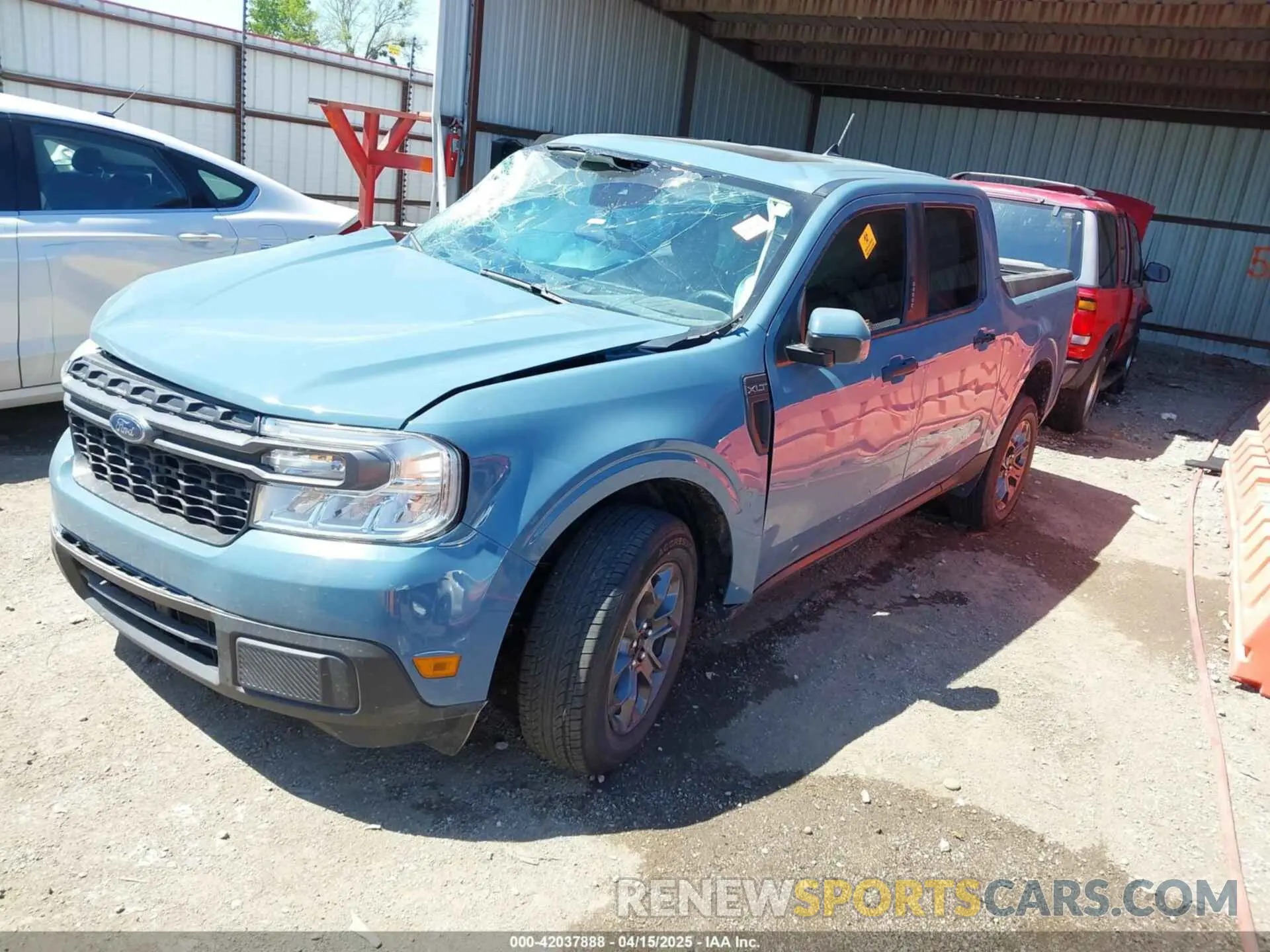 2 Photograph of a damaged car 3FTTW8E99PRA53842 FORD MAVERICK 2023