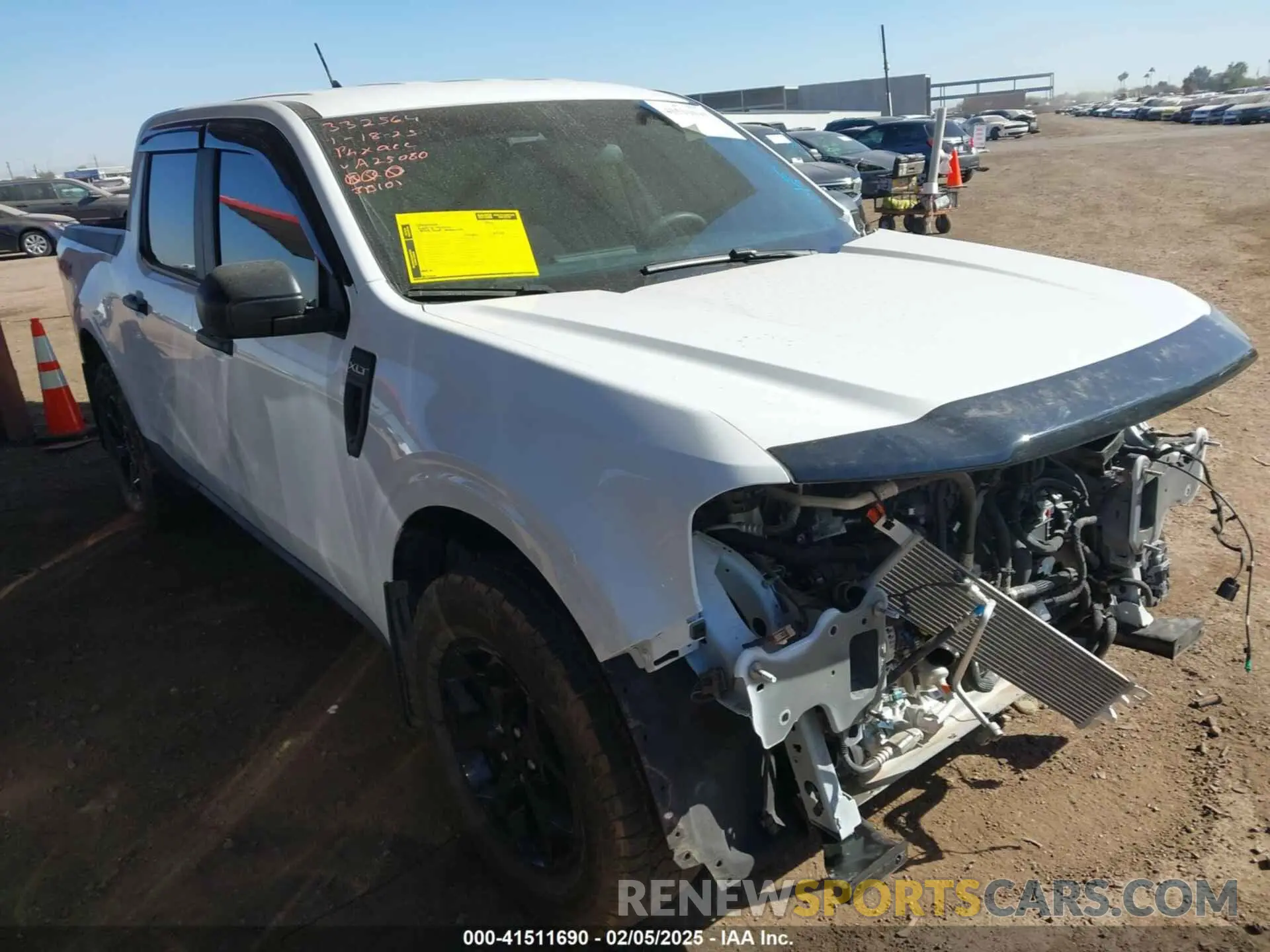 1 Photograph of a damaged car 3FTTW8F91PRA25080 FORD MAVERICK 2023