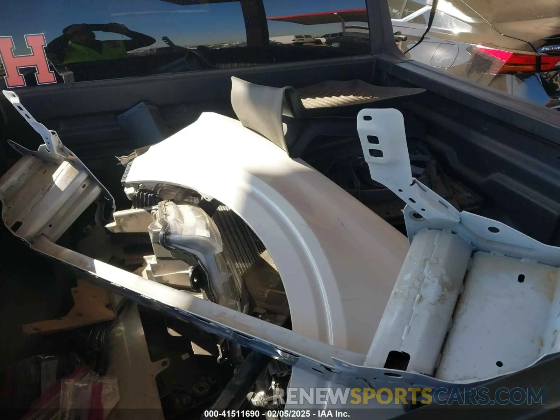 11 Photograph of a damaged car 3FTTW8F91PRA25080 FORD MAVERICK 2023