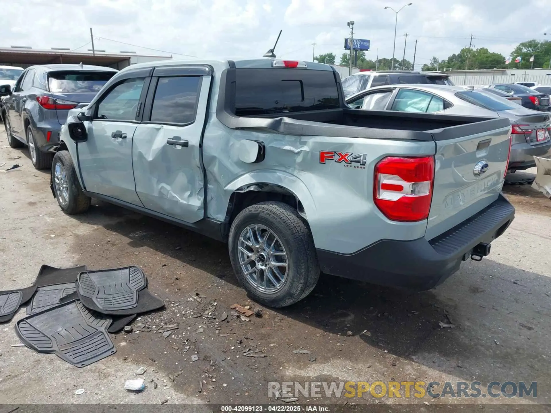 3 Photograph of a damaged car 3FTTW8F91PRA69418 FORD MAVERICK 2023