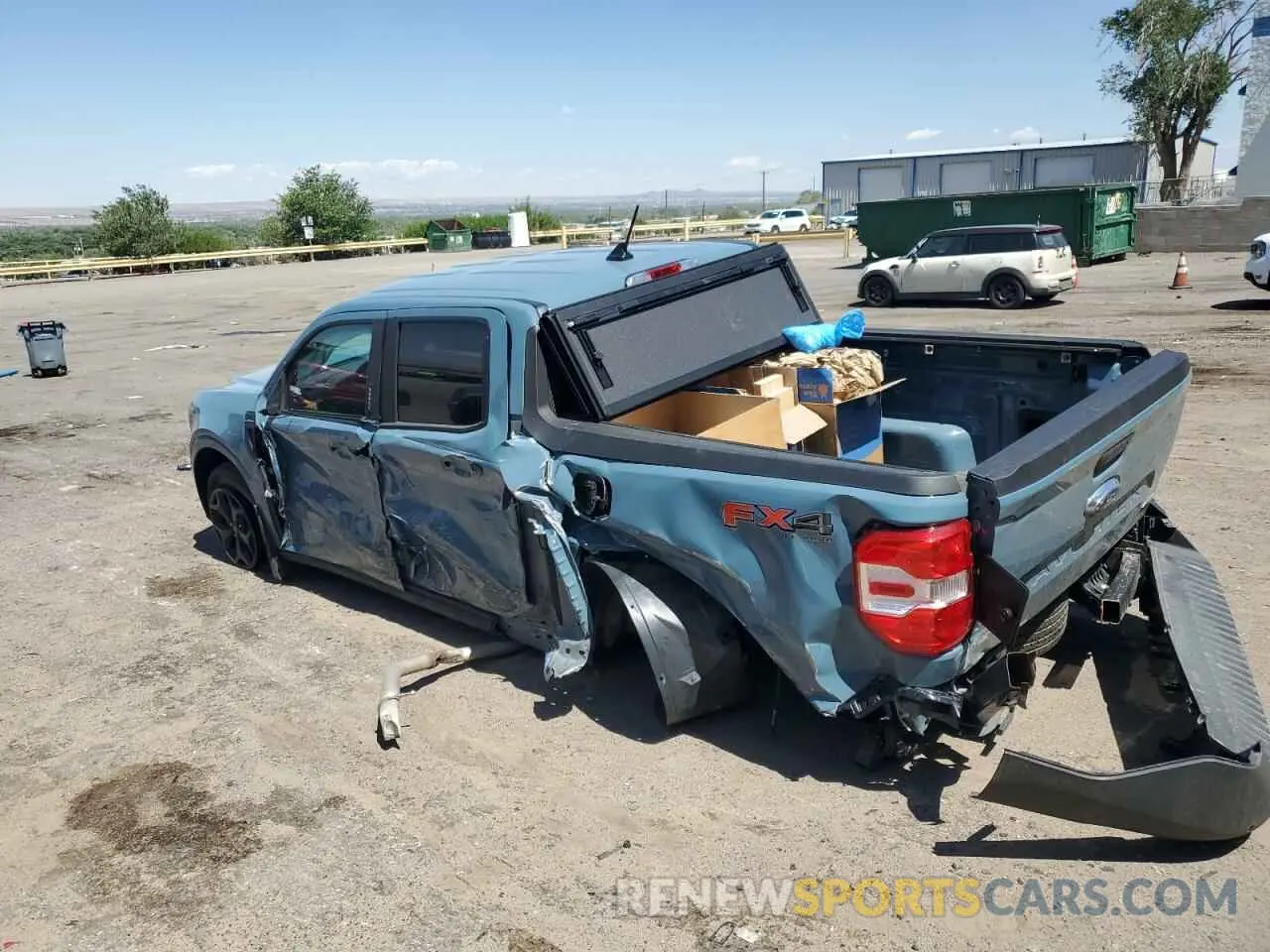 2 Photograph of a damaged car 3FTTW8F93PRA99276 FORD MAVERICK 2023