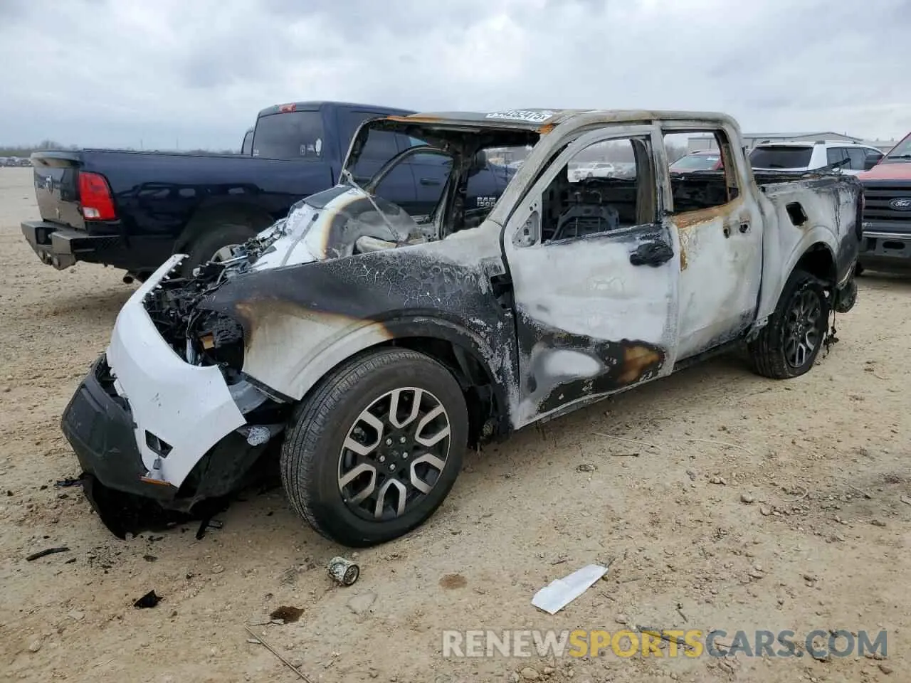 1 Photograph of a damaged car 3FTTW8F95PRA86383 FORD MAVERICK 2023