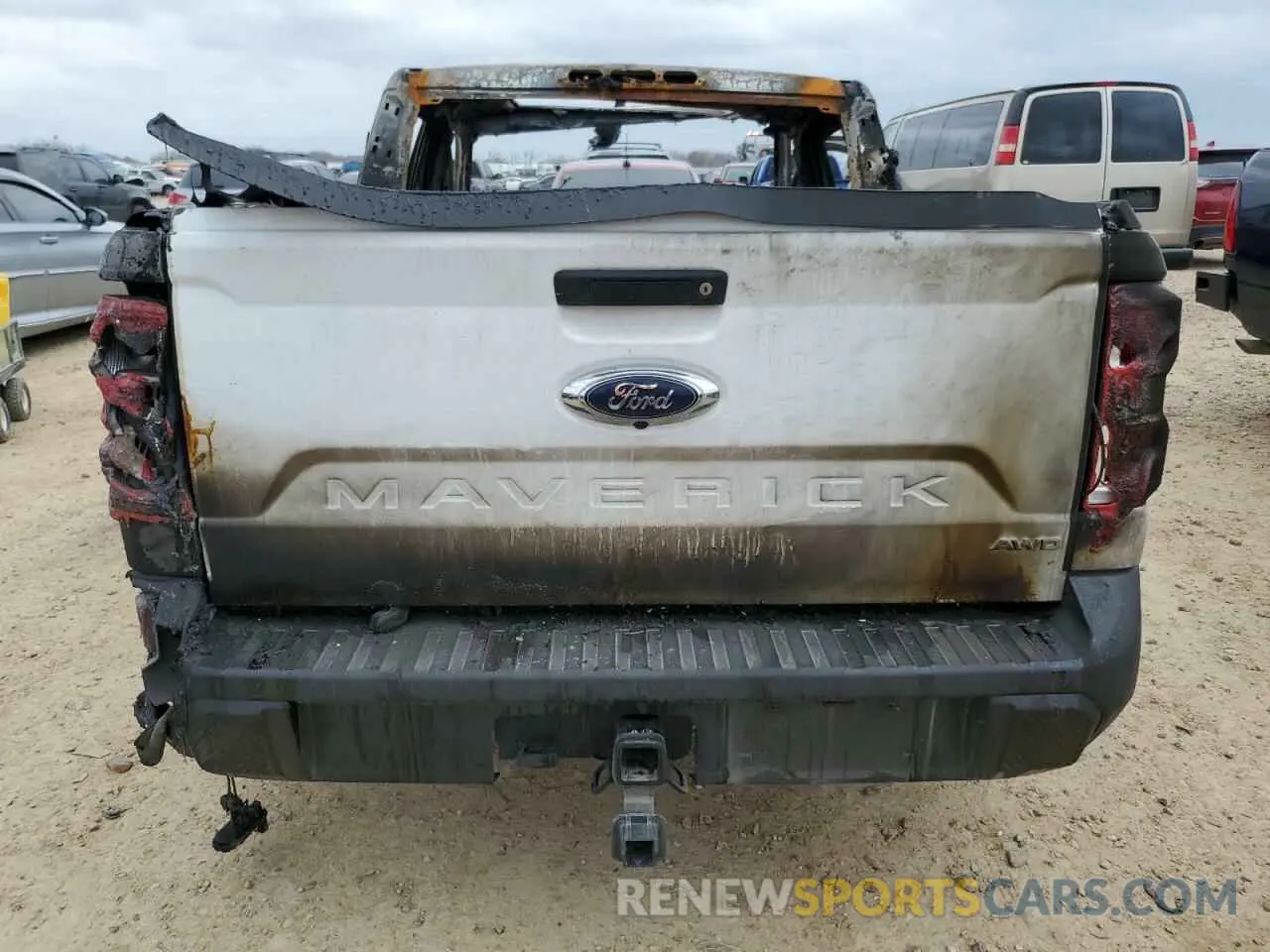 6 Photograph of a damaged car 3FTTW8F95PRA86383 FORD MAVERICK 2023