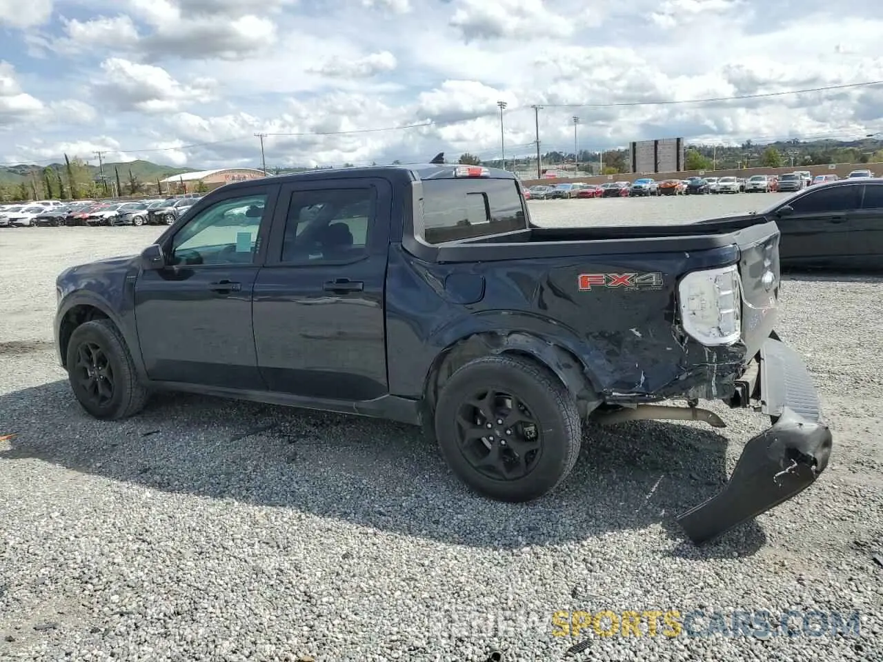 2 Photograph of a damaged car 3FTTW8F99PRA20323 FORD MAVERICK 2023