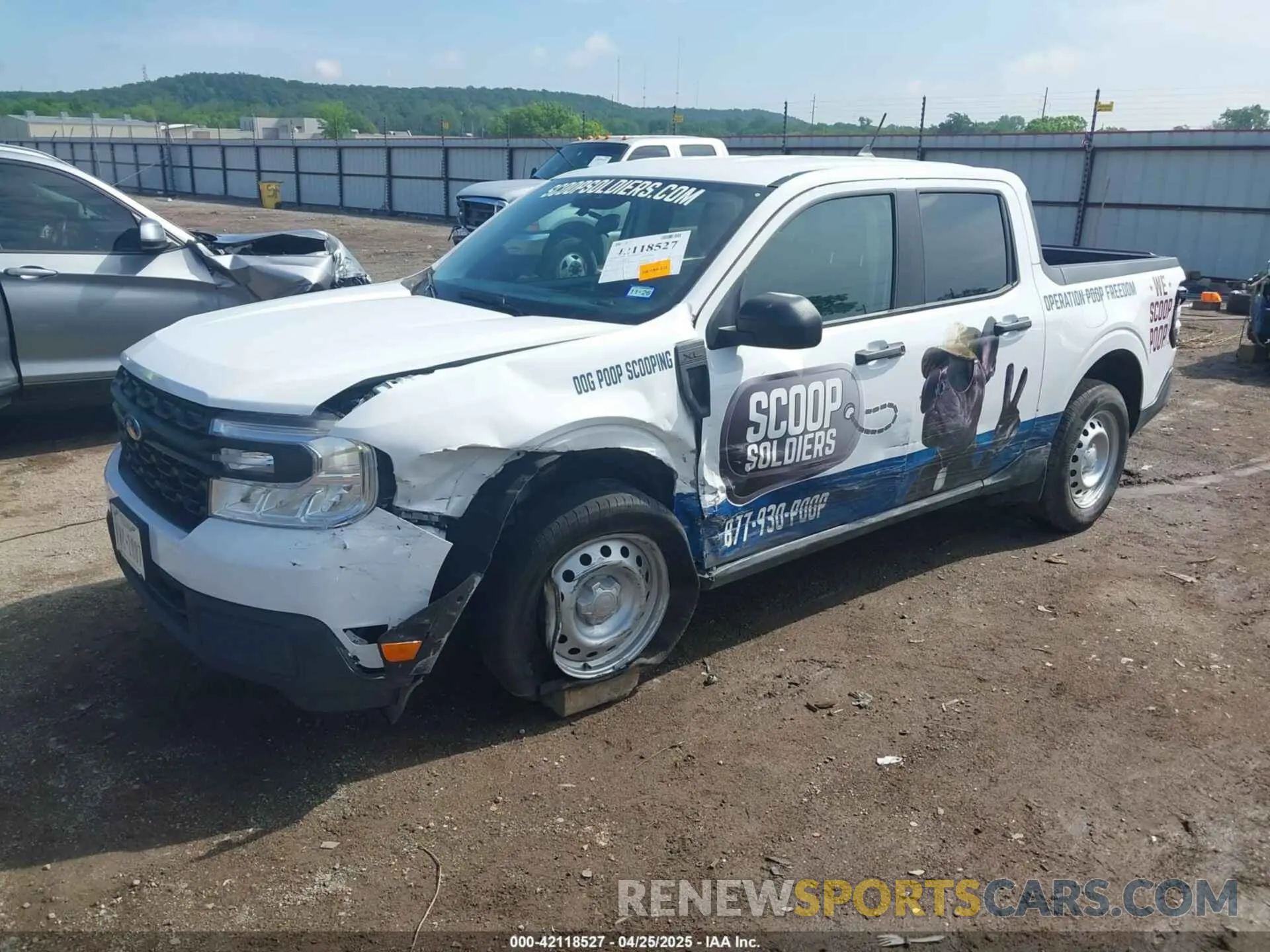 2 Photograph of a damaged car 3FTTW8A32RRB51521 FORD MAVERICK 2024