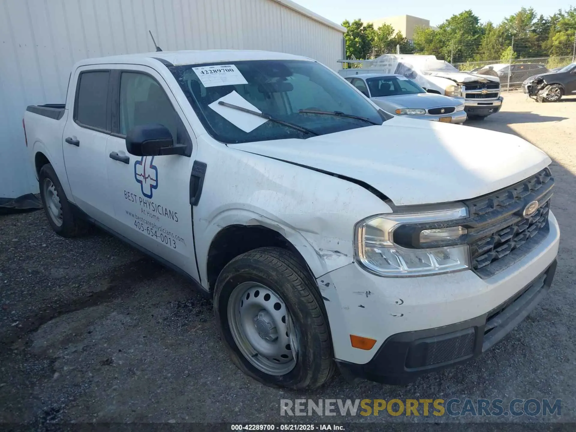 1 Photograph of a damaged car 3FTTW8A33RRA31758 FORD MAVERICK 2024