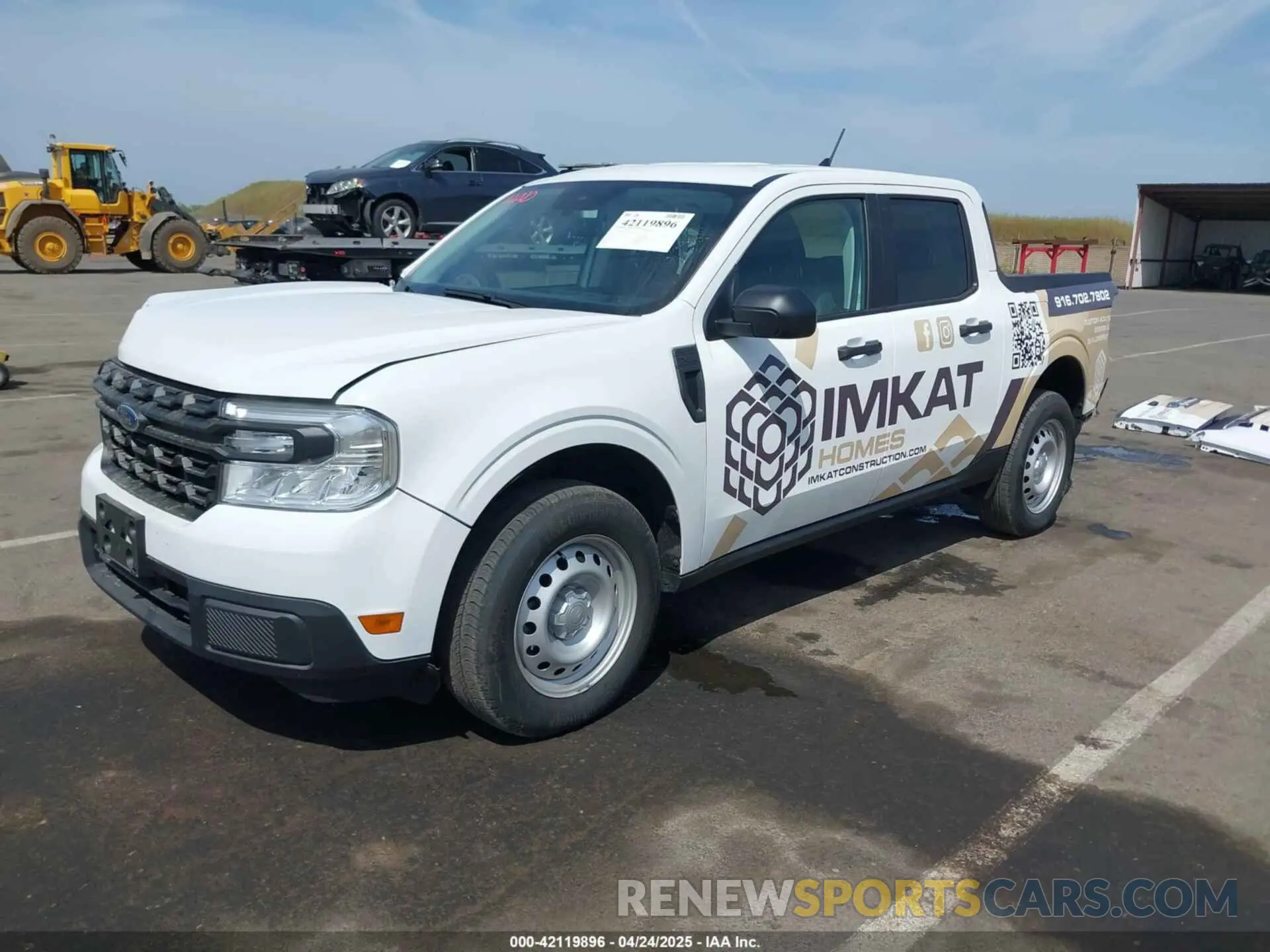 2 Photograph of a damaged car 3FTTW8A33RRA44705 FORD MAVERICK 2024