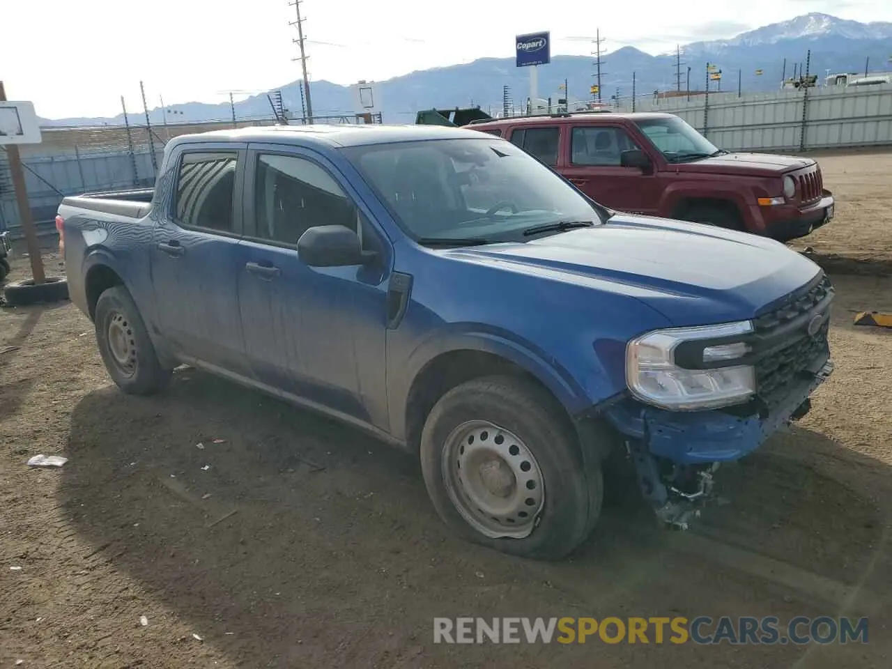 4 Photograph of a damaged car 3FTTW8A34RRA92763 FORD MAVERICK 2024