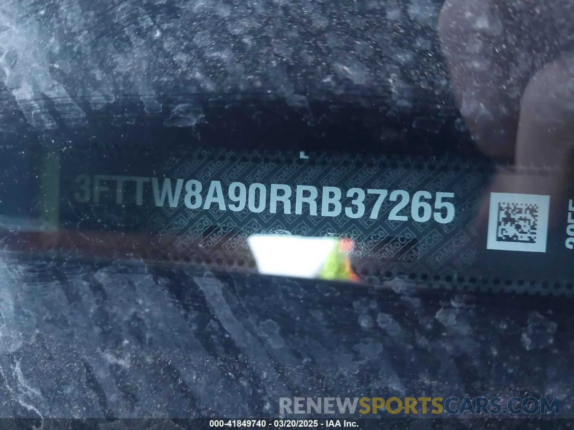 9 Photograph of a damaged car 3FTTW8A90RRB37265 FORD MAVERICK 2024