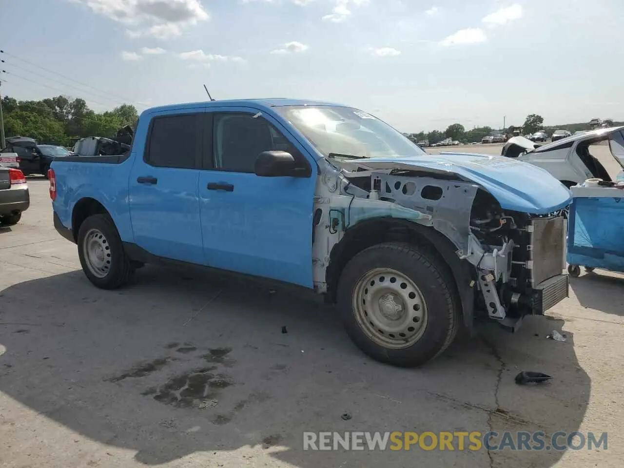 4 Photograph of a damaged car 3FTTW8A94RRA49755 FORD MAVERICK 2024