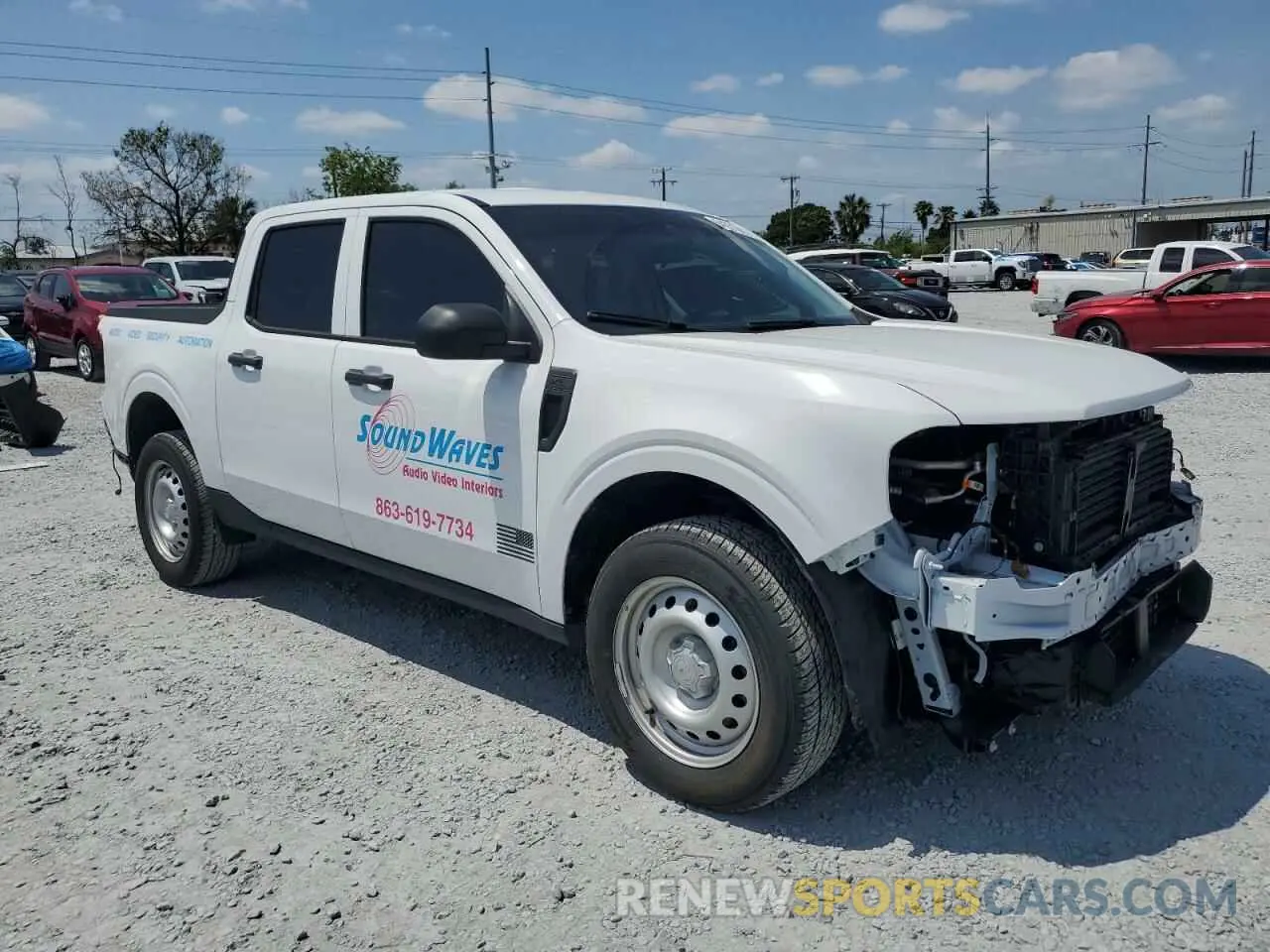 4 Photograph of a damaged car 3FTTW8A97RRA00839 FORD MAVERICK 2024