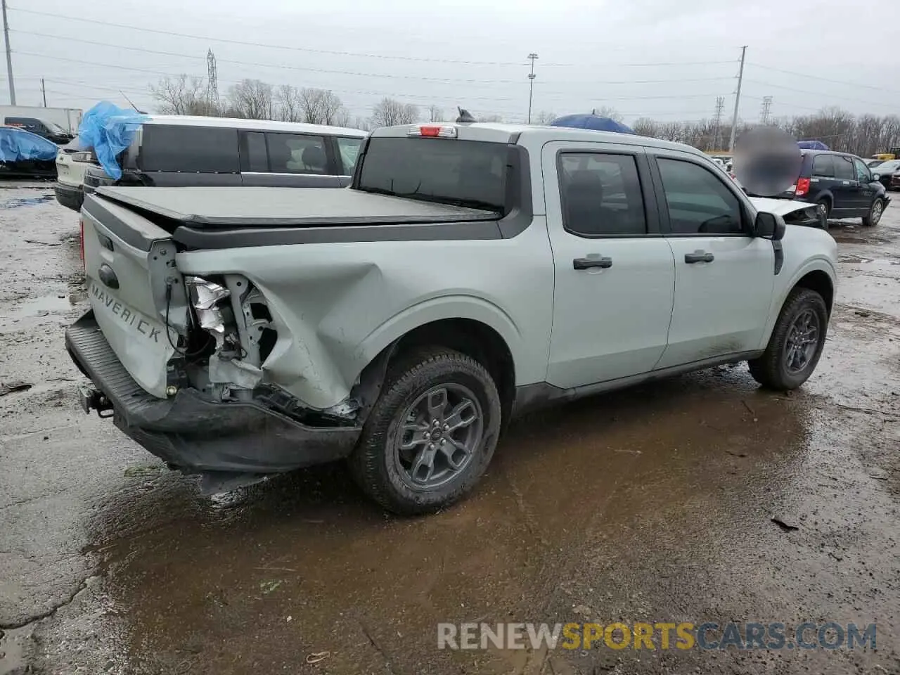 3 Photograph of a damaged car 3FTTW8A98RRA38807 FORD MAVERICK 2024