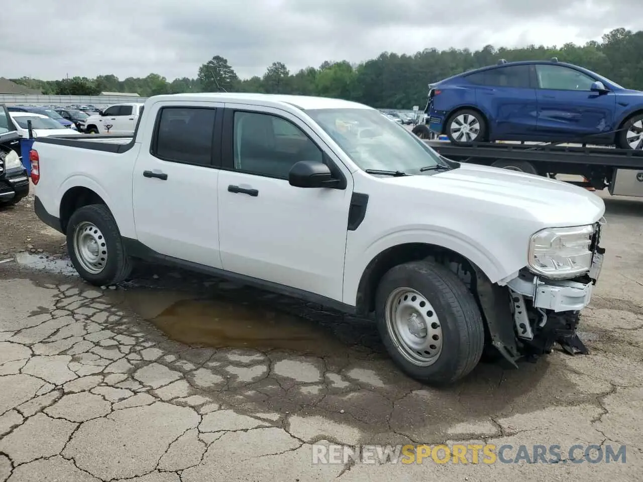 4 Photograph of a damaged car 3FTTW8A9XRRB06637 FORD MAVERICK 2024