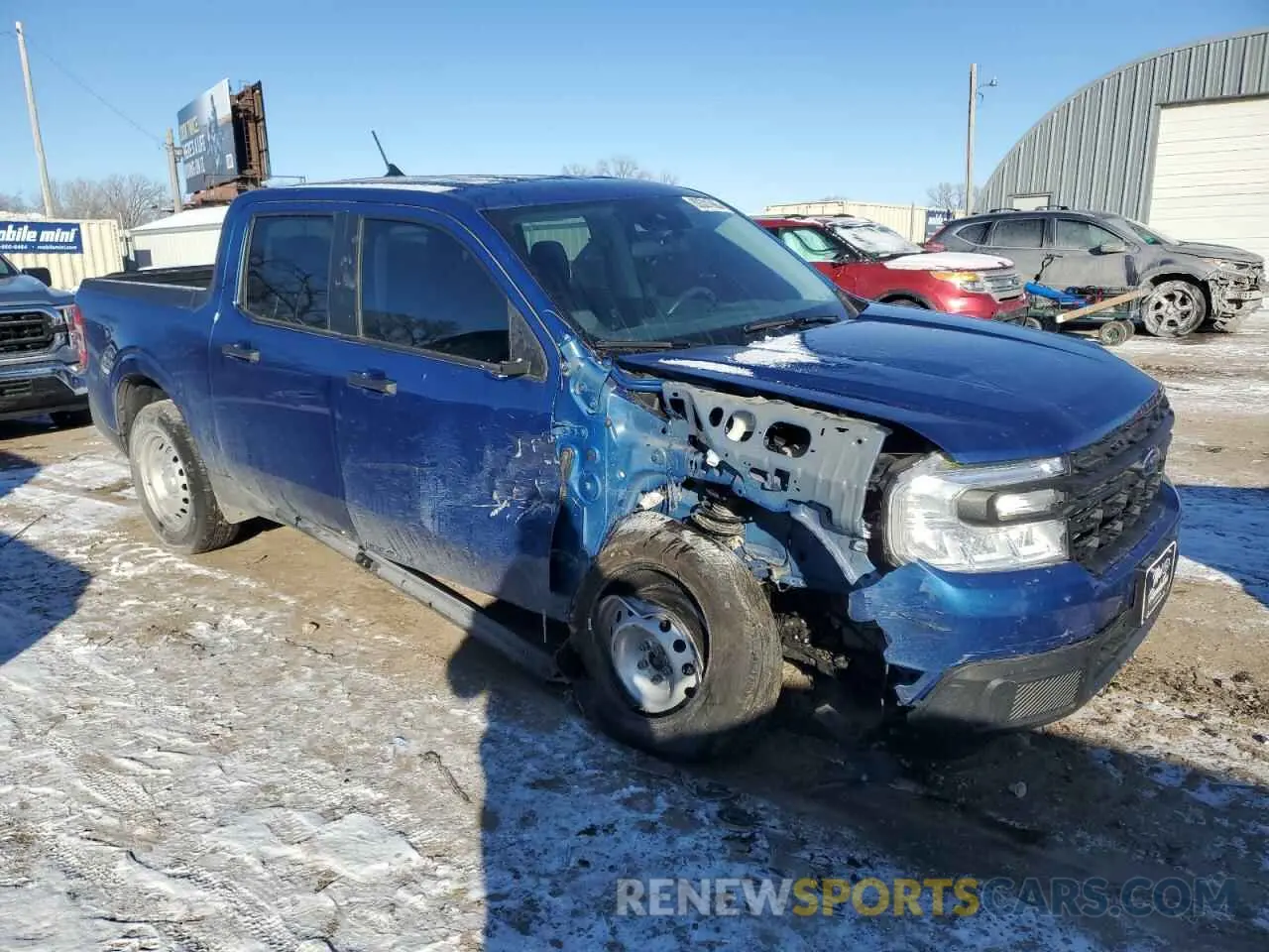 4 Photograph of a damaged car 3FTTW8B93RRA39846 FORD MAVERICK 2024