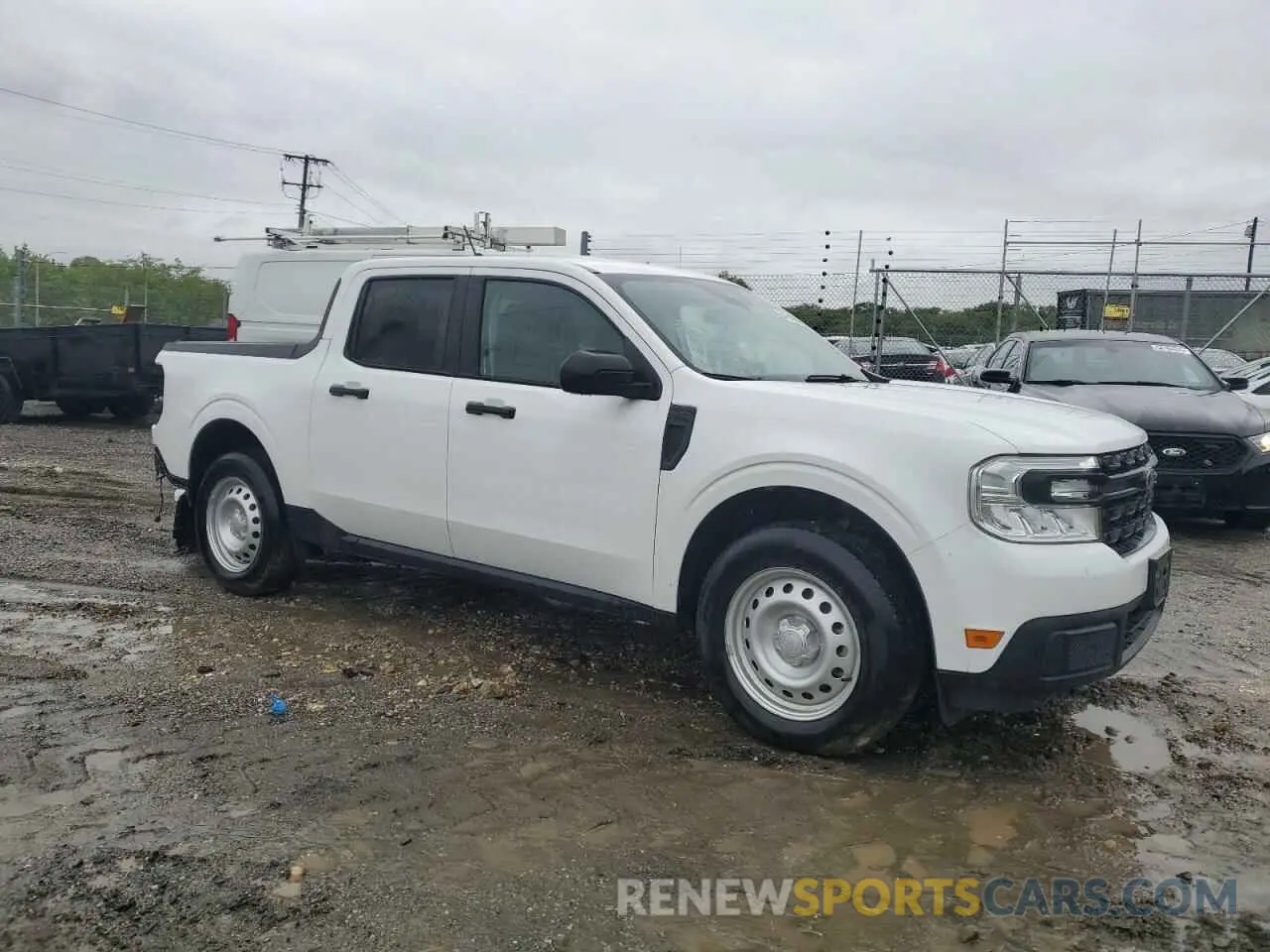 4 Photograph of a damaged car 3FTTW8B94RRB11931 FORD MAVERICK 2024