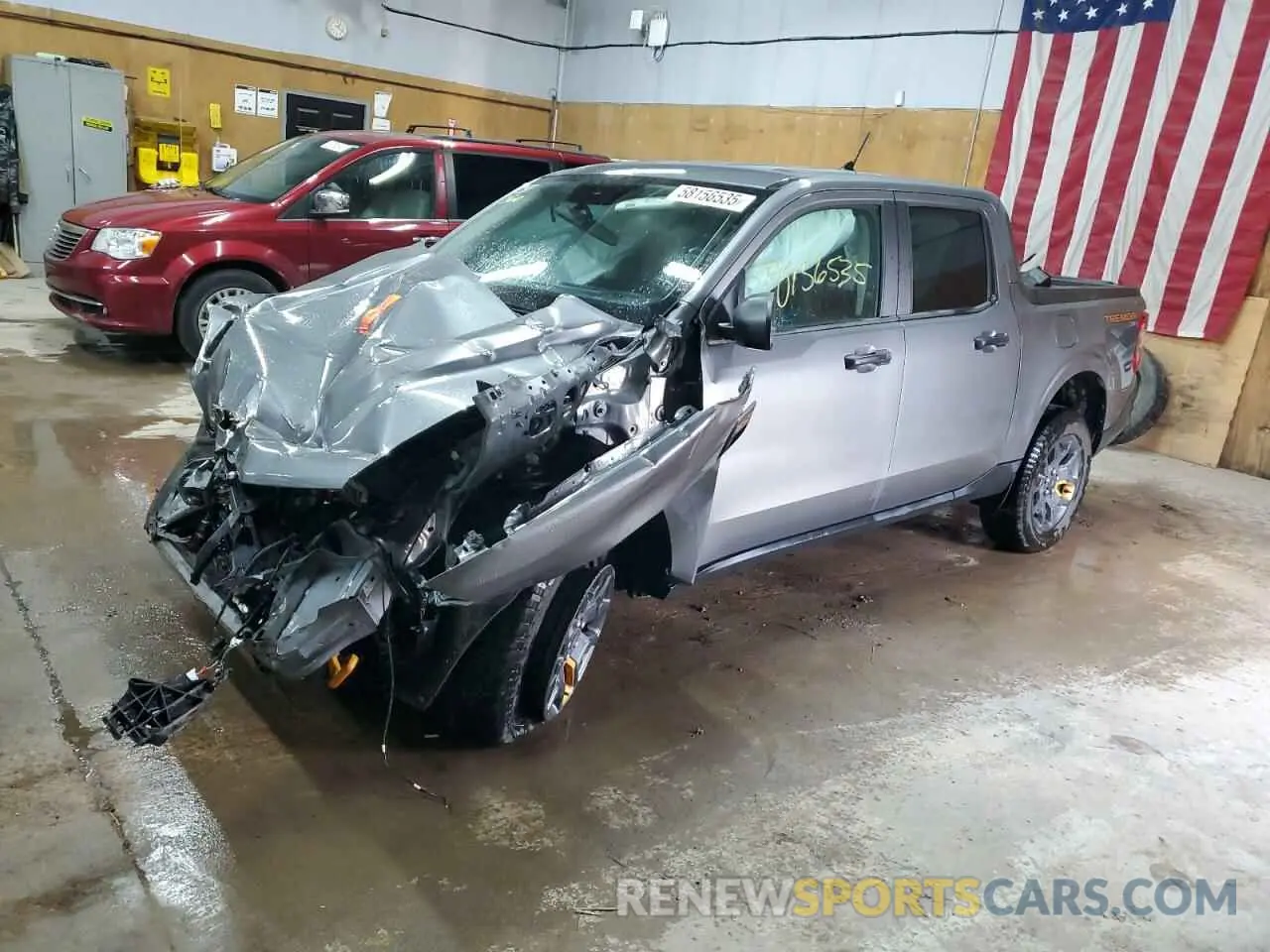 1 Photograph of a damaged car 3FTTW8C97RRA58866 FORD MAVERICK 2024