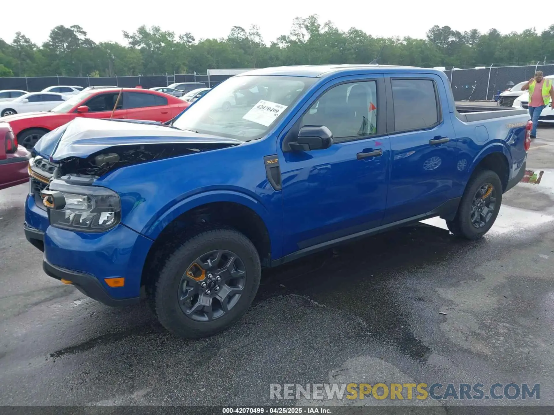 2 Photograph of a damaged car 3FTTW8C97RRB35025 FORD MAVERICK 2024