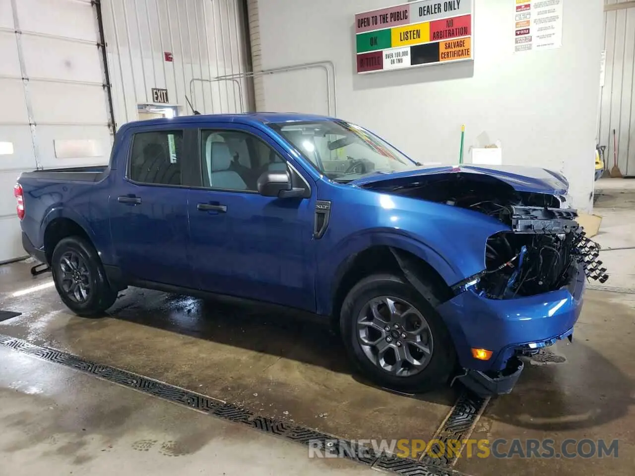 4 Photograph of a damaged car 3FTTW8H30RRA96041 FORD MAVERICK 2024