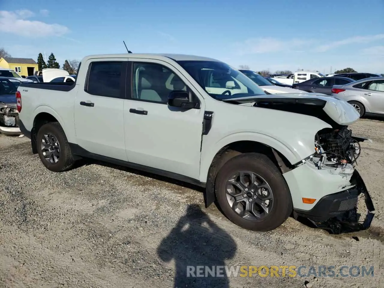 4 Photograph of a damaged car 3FTTW8H30RRB23593 FORD MAVERICK 2024