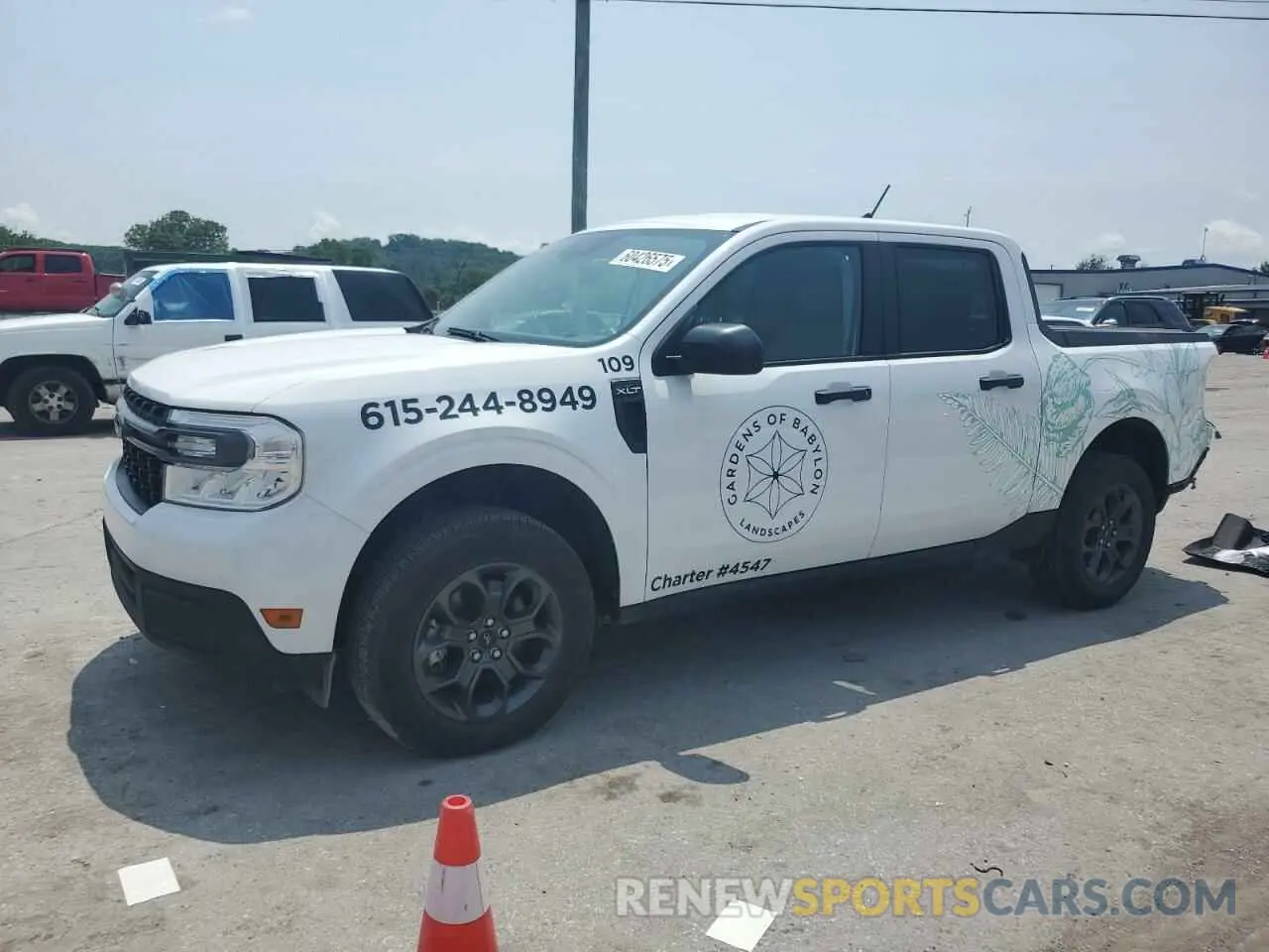 1 Photograph of a damaged car 3FTTW8H34RRA51202 FORD MAVERICK 2024