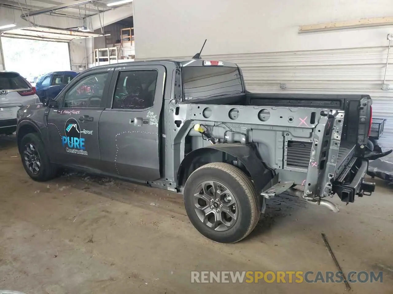 2 Photograph of a damaged car 3FTTW8H36RRA60595 FORD MAVERICK 2024