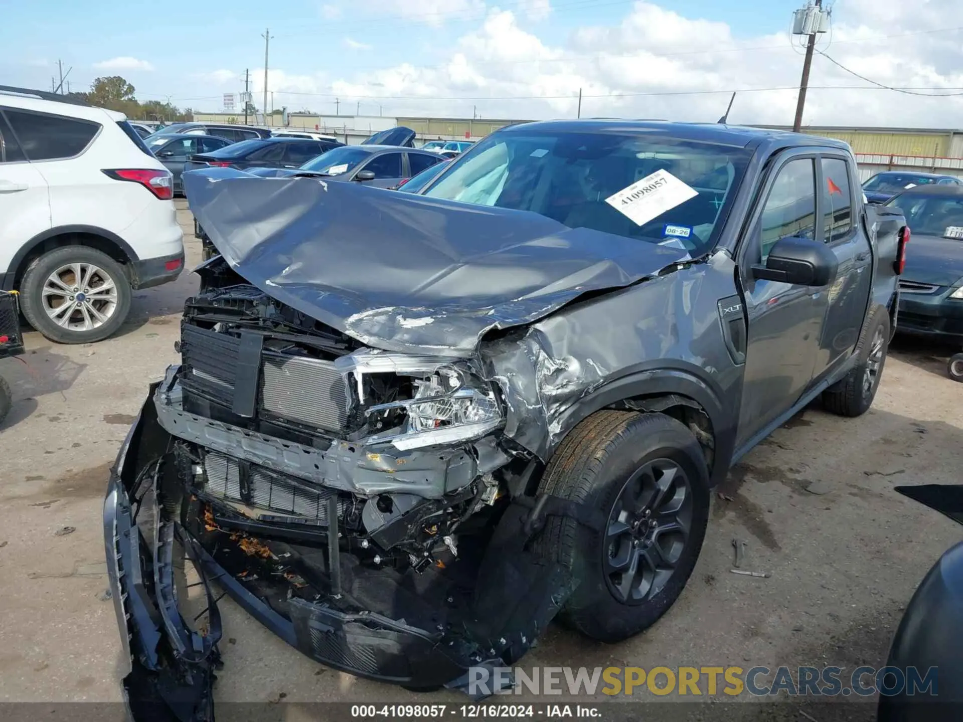 2 Photograph of a damaged car 3FTTW8H36RRB33254 FORD MAVERICK 2024
