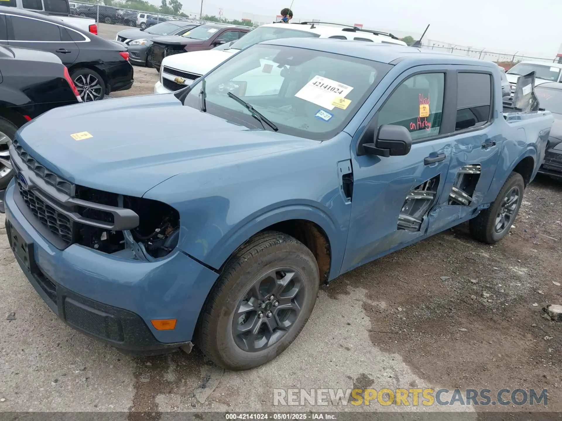 2 Photograph of a damaged car 3FTTW8H36RRB51317 FORD MAVERICK 2024