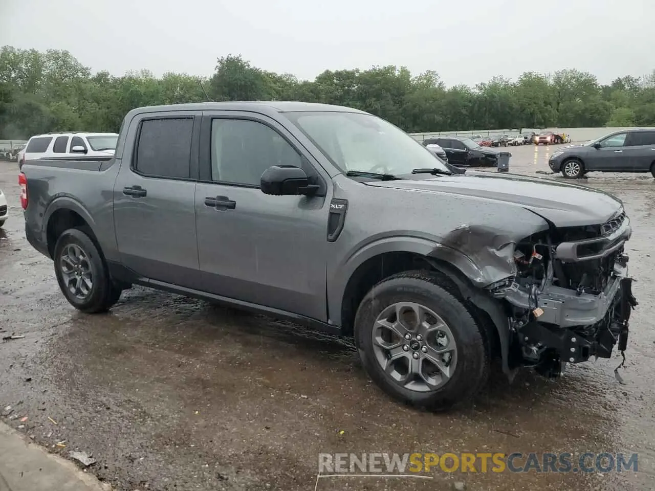 4 Photograph of a damaged car 3FTTW8H36RRB56923 FORD MAVERICK 2024