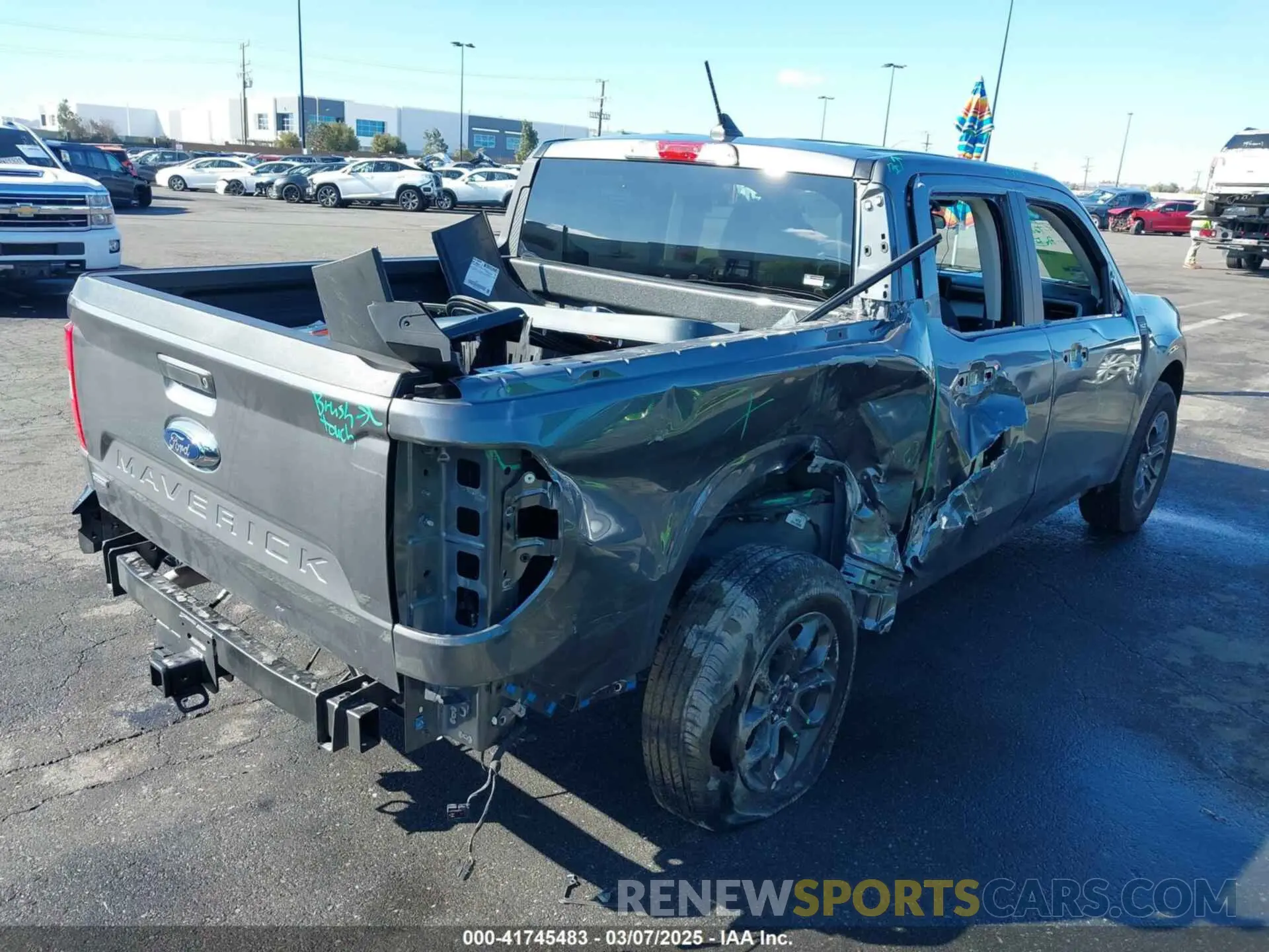 4 Photograph of a damaged car 3FTTW8H36RRB58588 FORD MAVERICK 2024