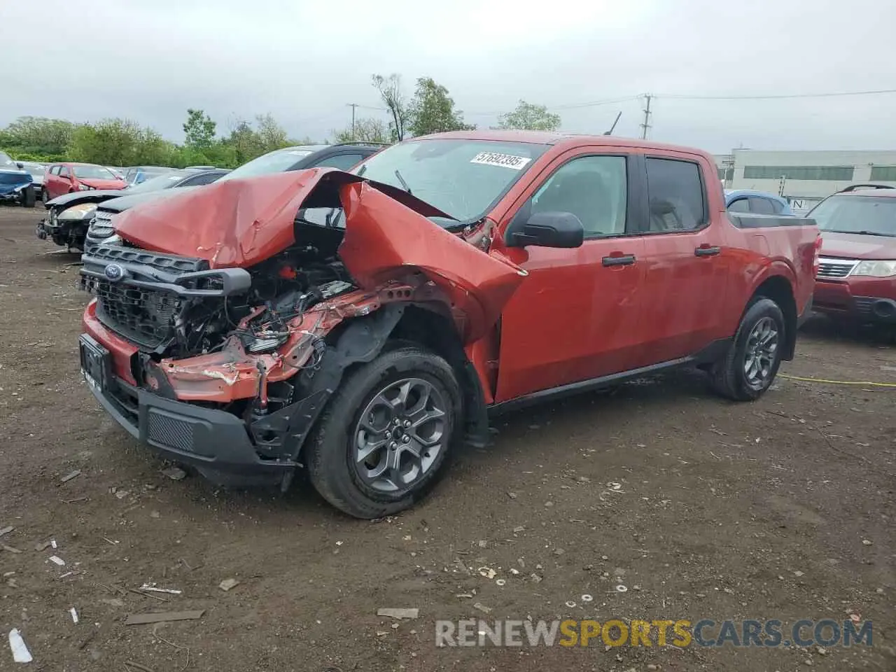 1 Photograph of a damaged car 3FTTW8H97RRA25410 FORD MAVERICK 2024