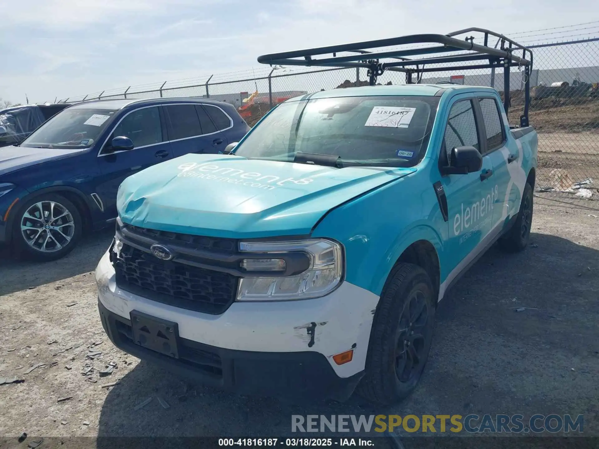 2 Photograph of a damaged car 3FTTW8H99RRA85592 FORD MAVERICK 2024