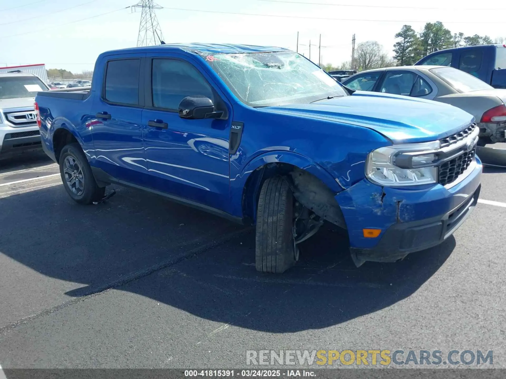 1 Photograph of a damaged car 3FTTW8H9XRRB01668 FORD MAVERICK 2024