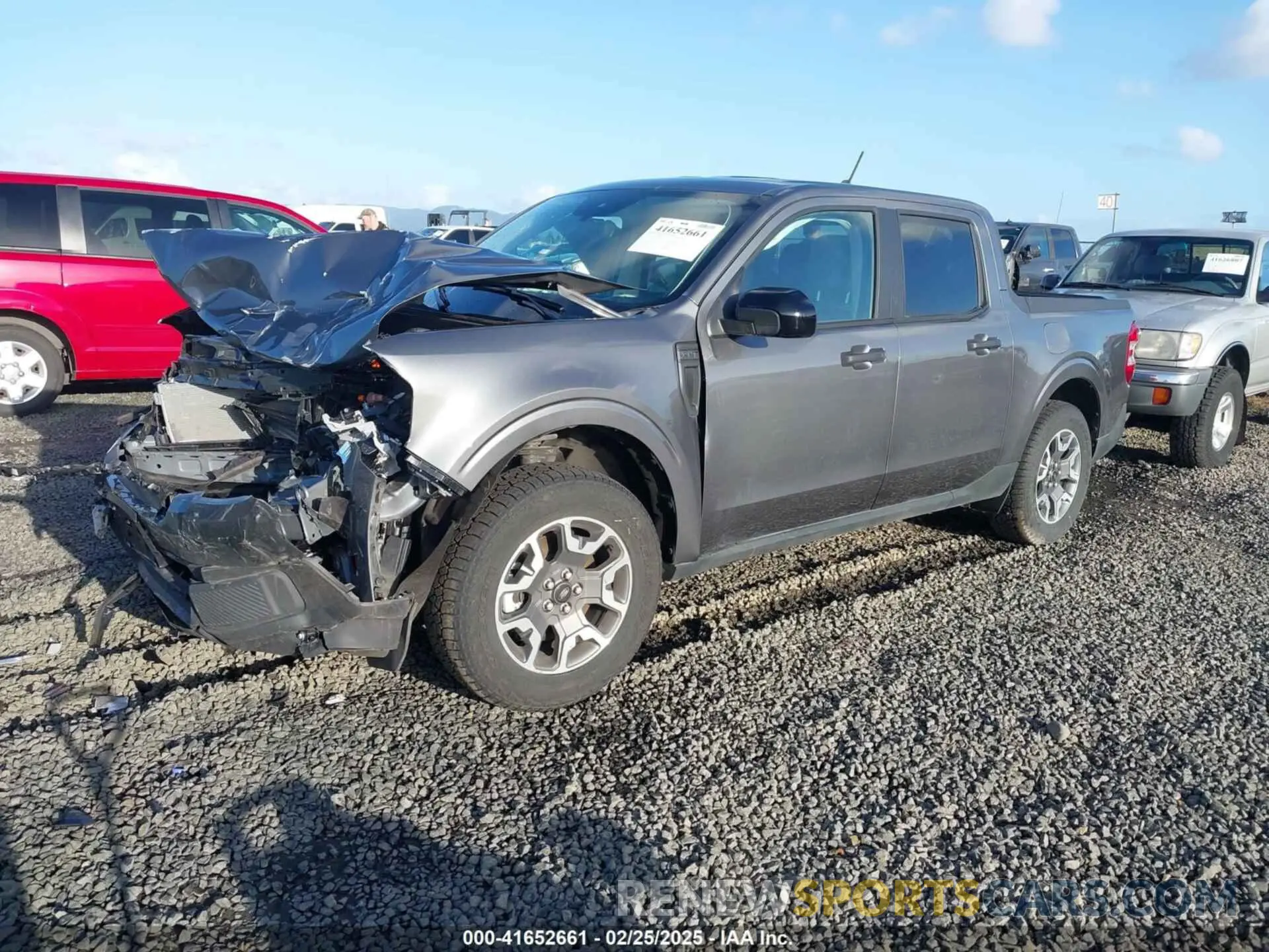 2 Photograph of a damaged car 3FTTW8J92RRA71592 FORD MAVERICK 2024