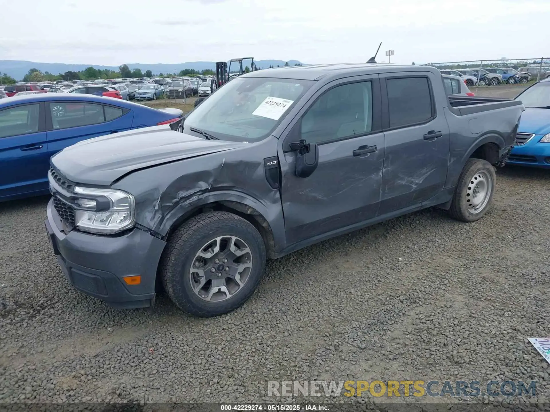 2 Photograph of a damaged car 3FTTW8J92RRA72046 FORD MAVERICK 2024