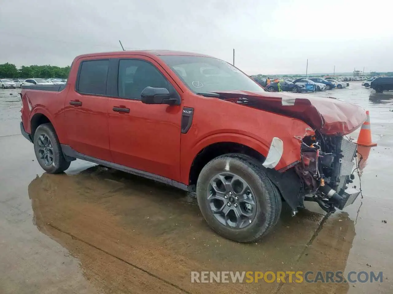 4 Photograph of a damaged car 3FTTW8J92RRA91082 FORD MAVERICK 2024