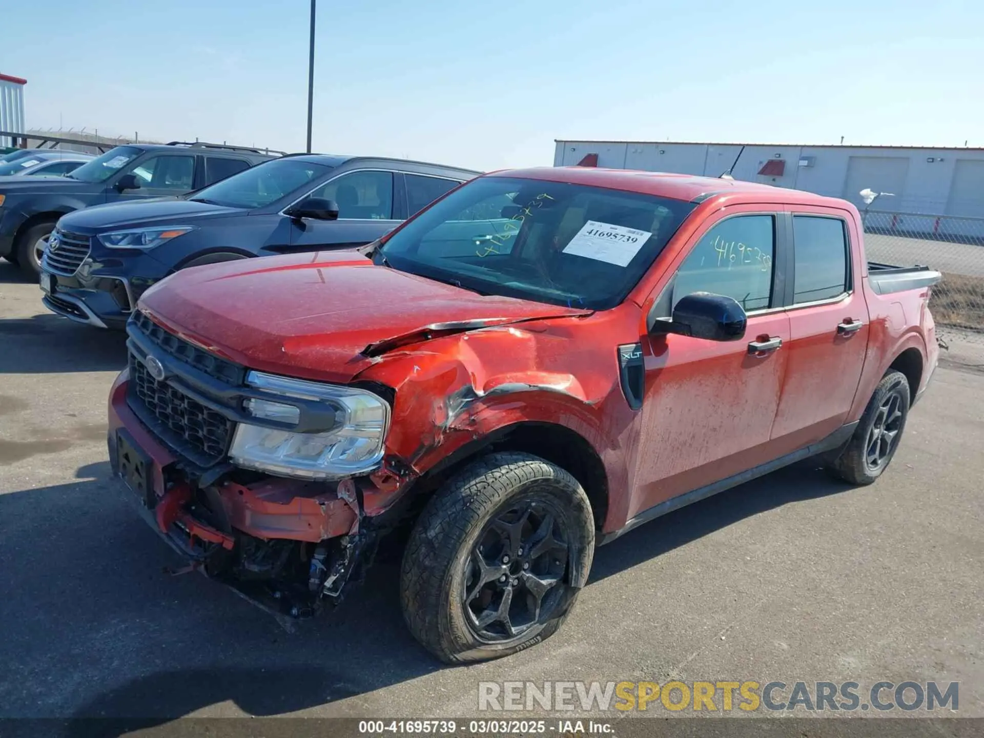 2 Photograph of a damaged car 3FTTW8J93RRA24541 FORD MAVERICK 2024