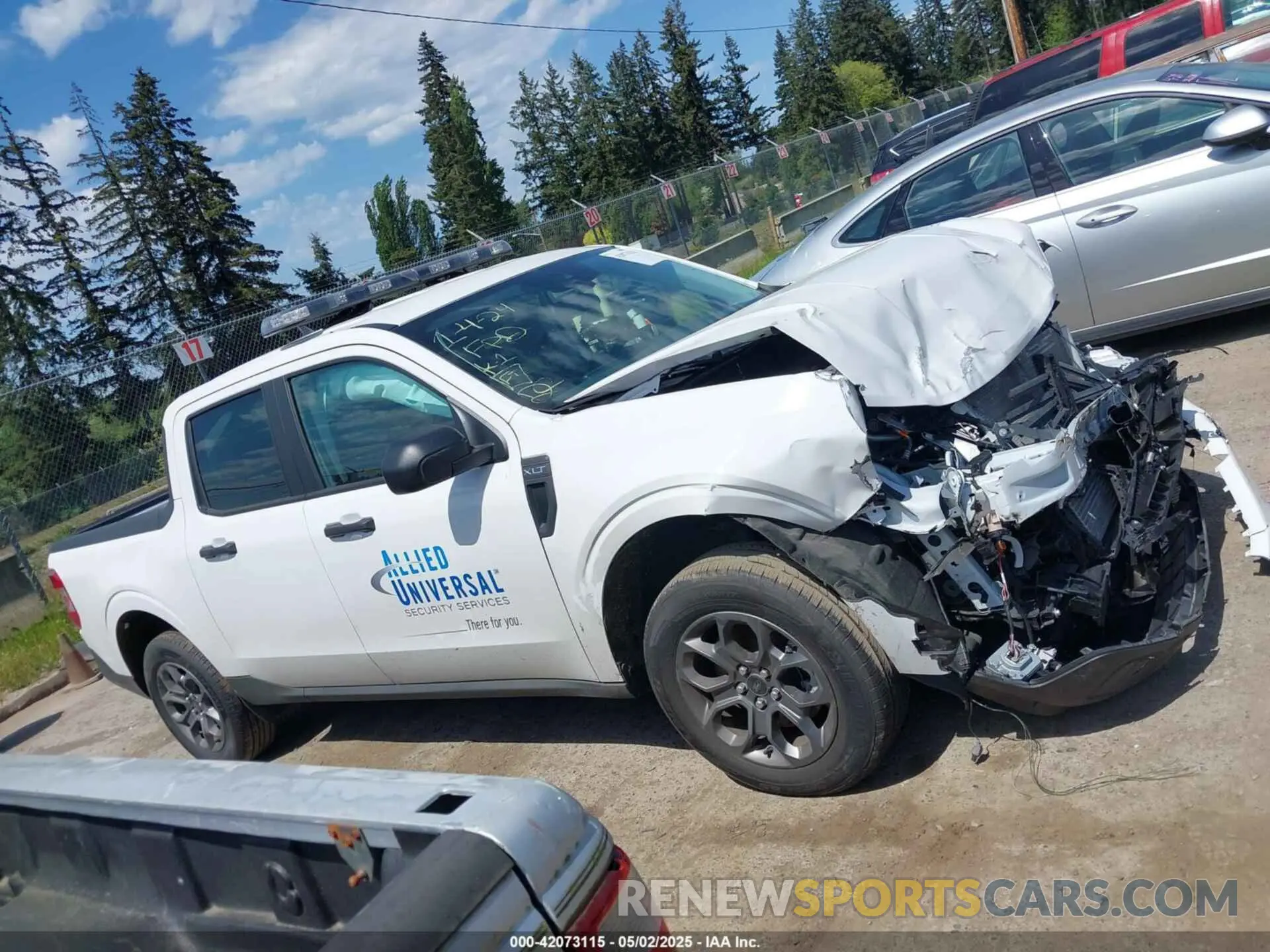 13 Photograph of a damaged car 3FTTW8J99RRA82332 FORD MAVERICK 2024