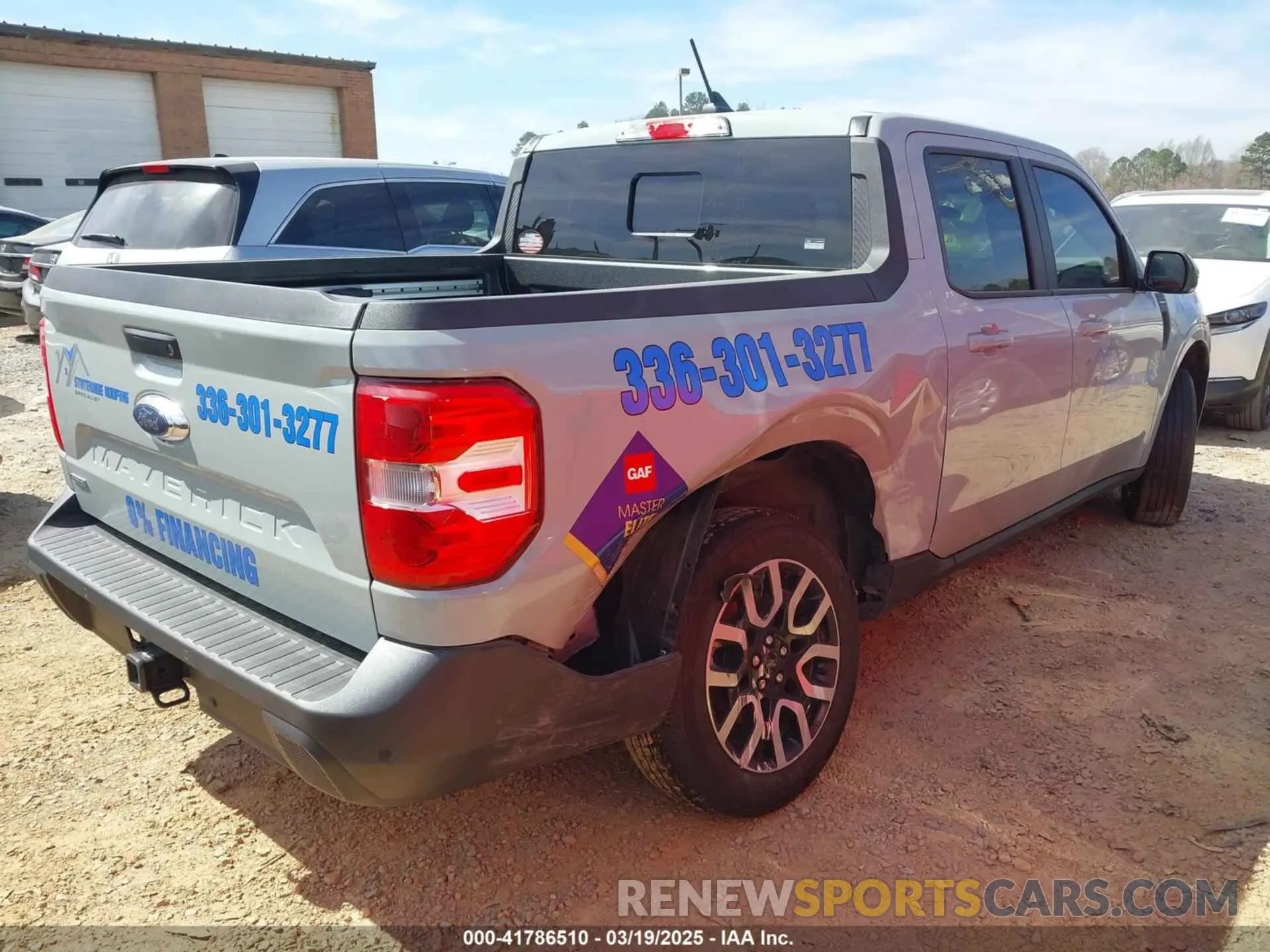4 Photograph of a damaged car 3FTTW8M39RRB02800 FORD MAVERICK 2024