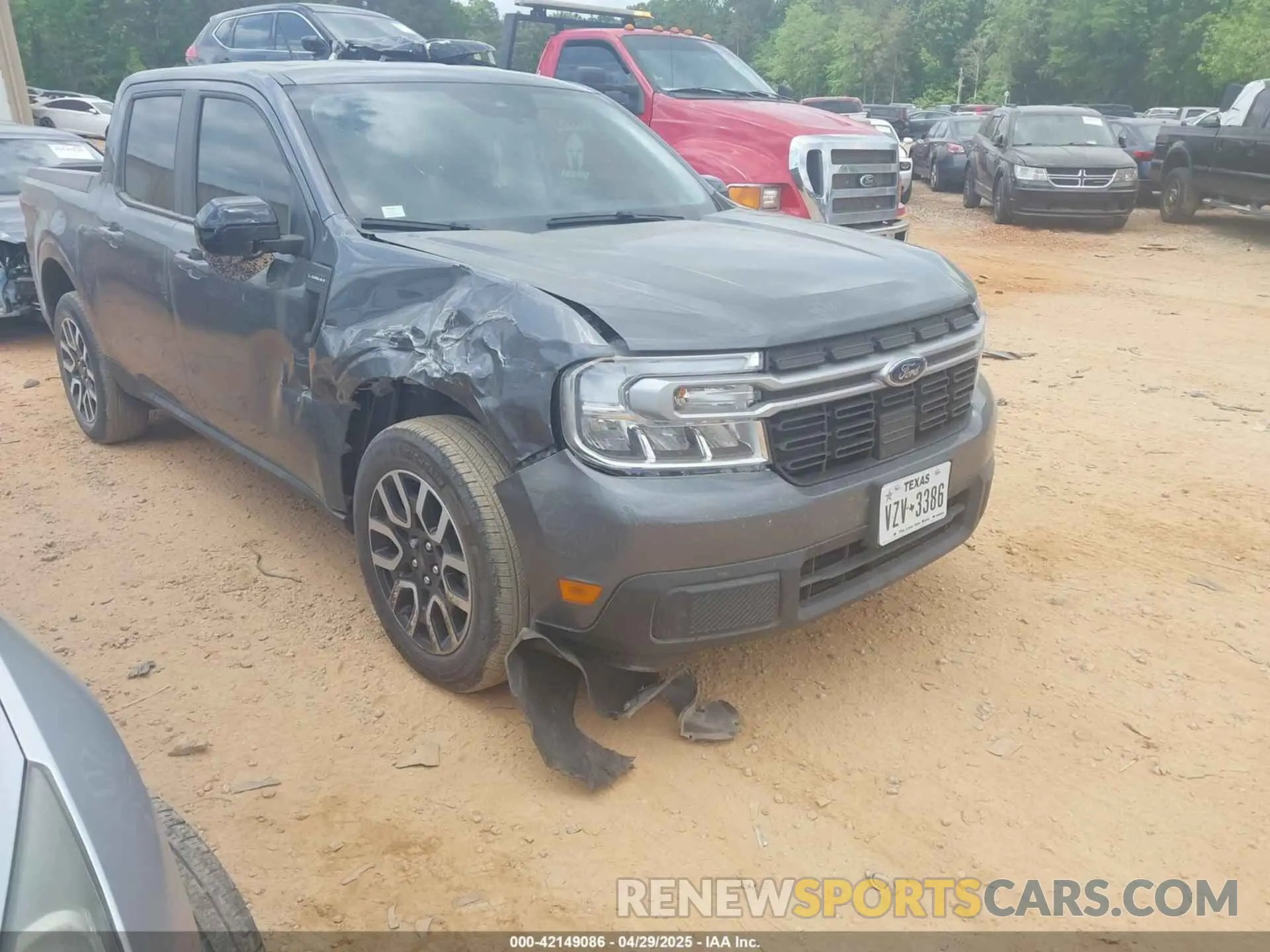 1 Photograph of a damaged car 3FTTW8M3XRRB57465 FORD MAVERICK 2024